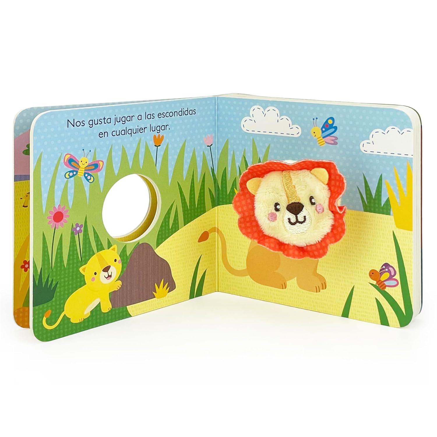 Daddy And Me / Papi y Yo Spanish Language Children's Finger Puppet Board Book, Ages 1-4 (en español) (Spanish Edition)