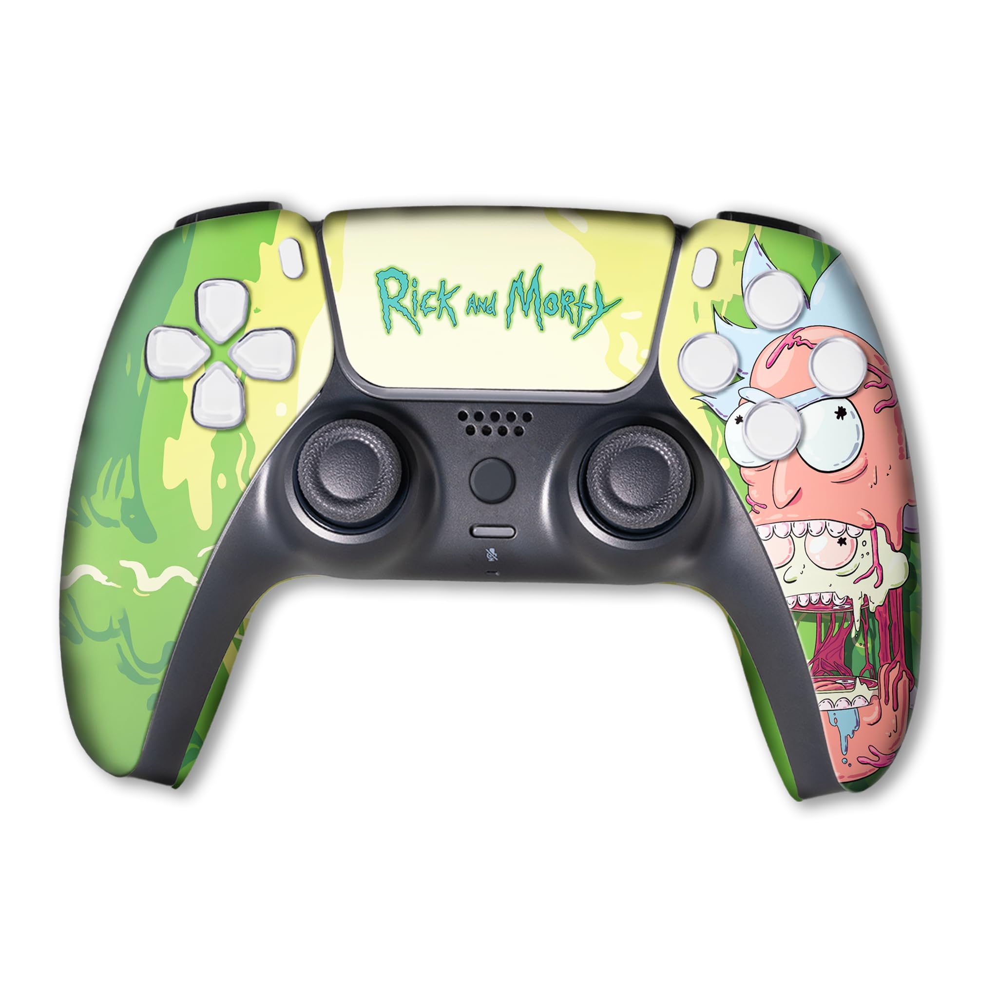 Marrvel Custom PS-5 Controller Wireless compatible with Play-Station 5 Console by BCB Controllers | Proudly Customized in USA with Permanent HYDRODIP Printing(NOT JUST A SKIN)(MODDED)