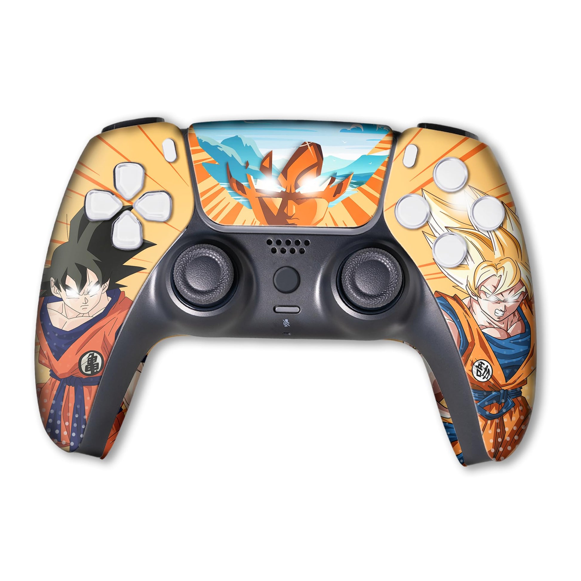 Marrvel Custom PS-5 Controller Wireless compatible with Play-Station 5 Console by BCB Controllers | Proudly Customized in USA with Permanent HYDRODIP Printing(NOT JUST A SKIN)(MODDED)