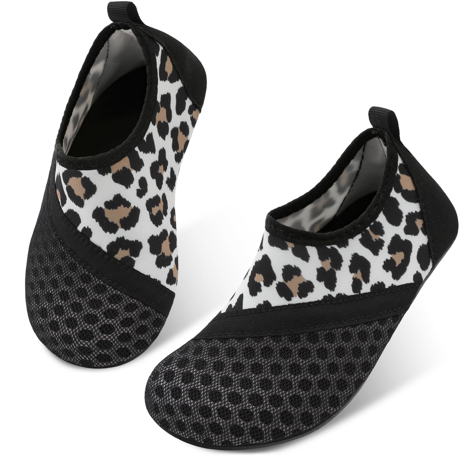 JIASUQI Kids Boys and Girls Summer Athletic Water Shoes Aqua Socks for Beach Swimming Pool