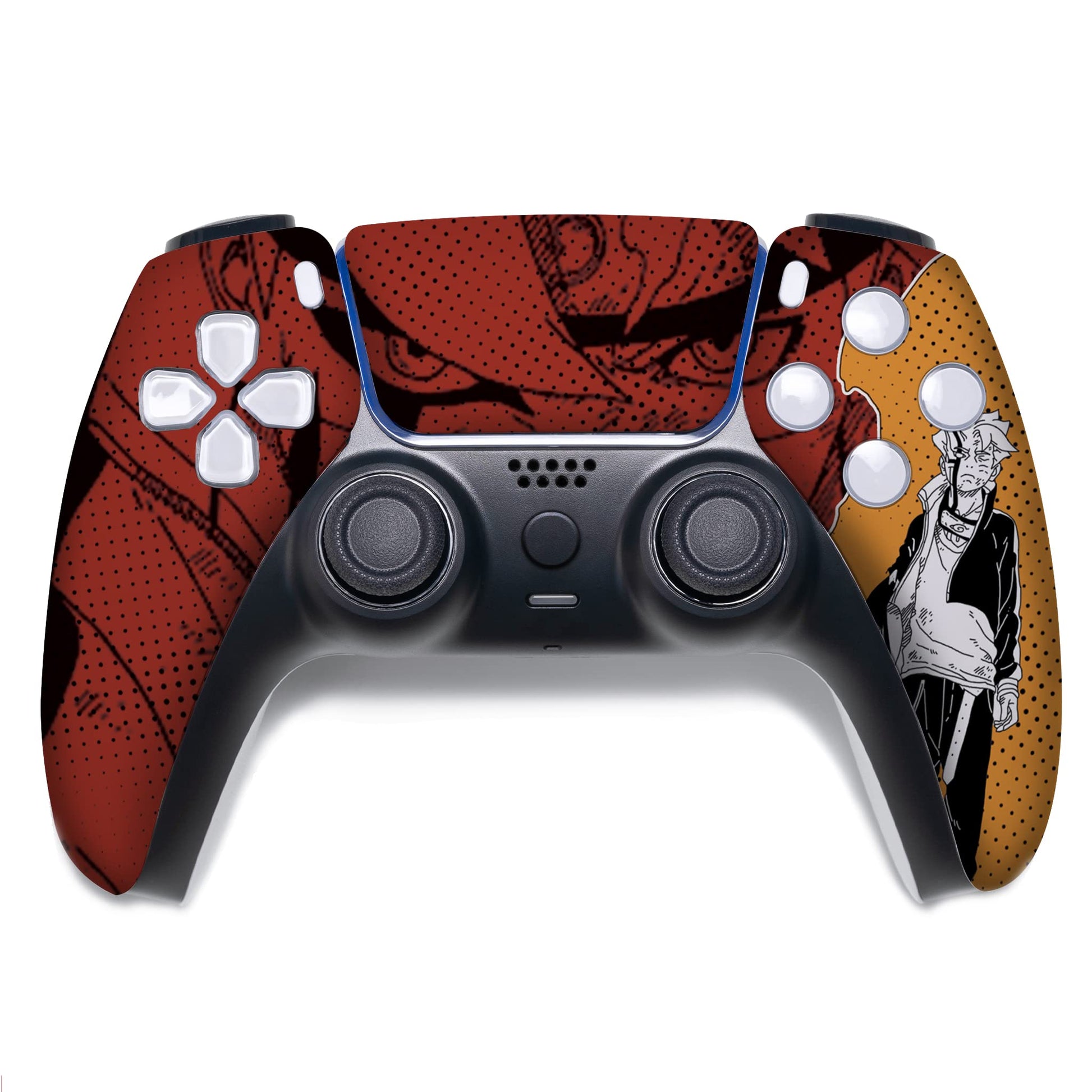 Marrvel Custom PS-5 Controller Wireless compatible with Play-Station 5 Console by BCB Controllers | Proudly Customized in USA with Permanent HYDRODIP Printing(NOT JUST A SKIN)(MODDED)