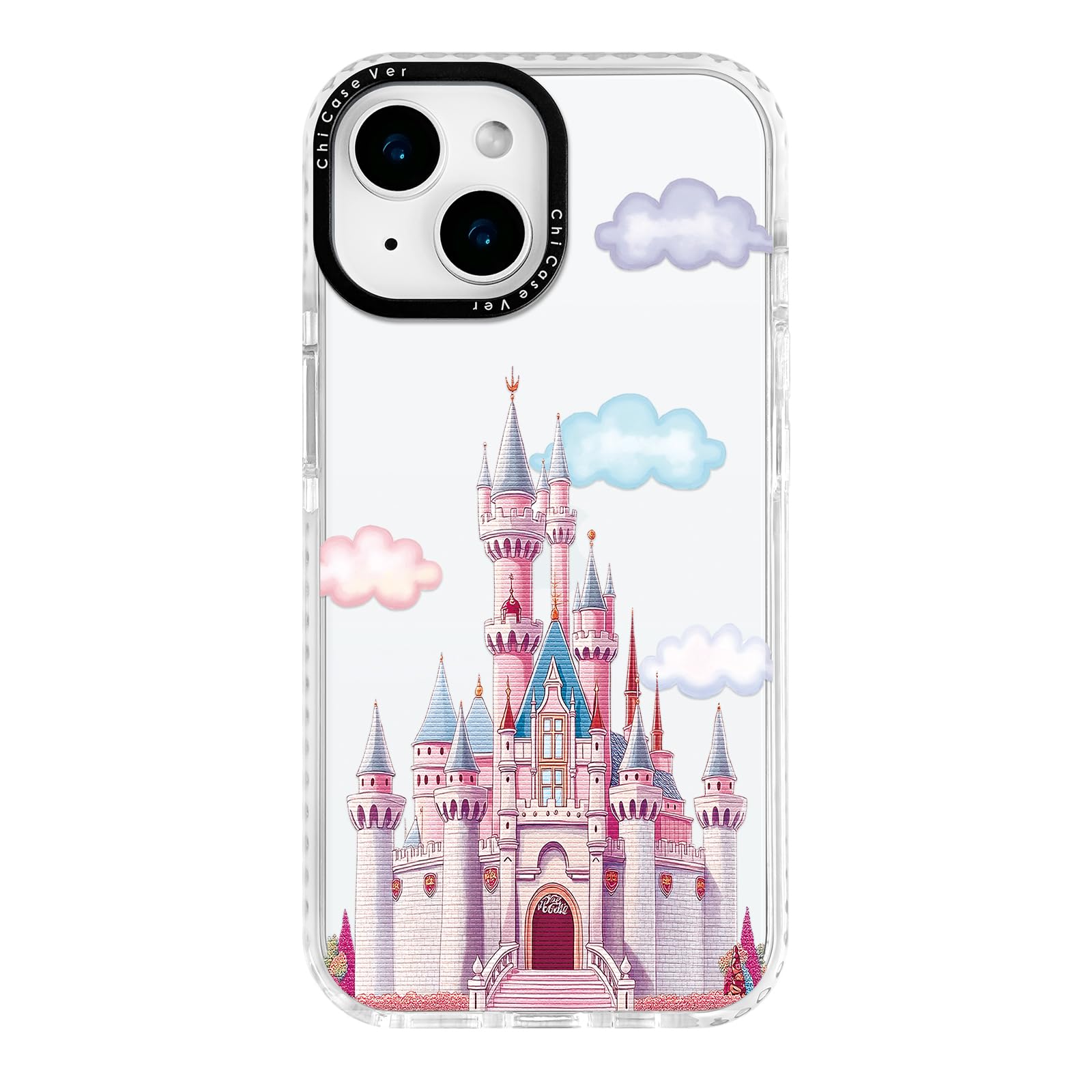 for iPhone 12 Case, Cartoon Pattern with Little Prince-Like, Military-Grade Drop Protection, Cute Soft Slim TPU Protective Cover with Camera Lens Protection for Women & Girls