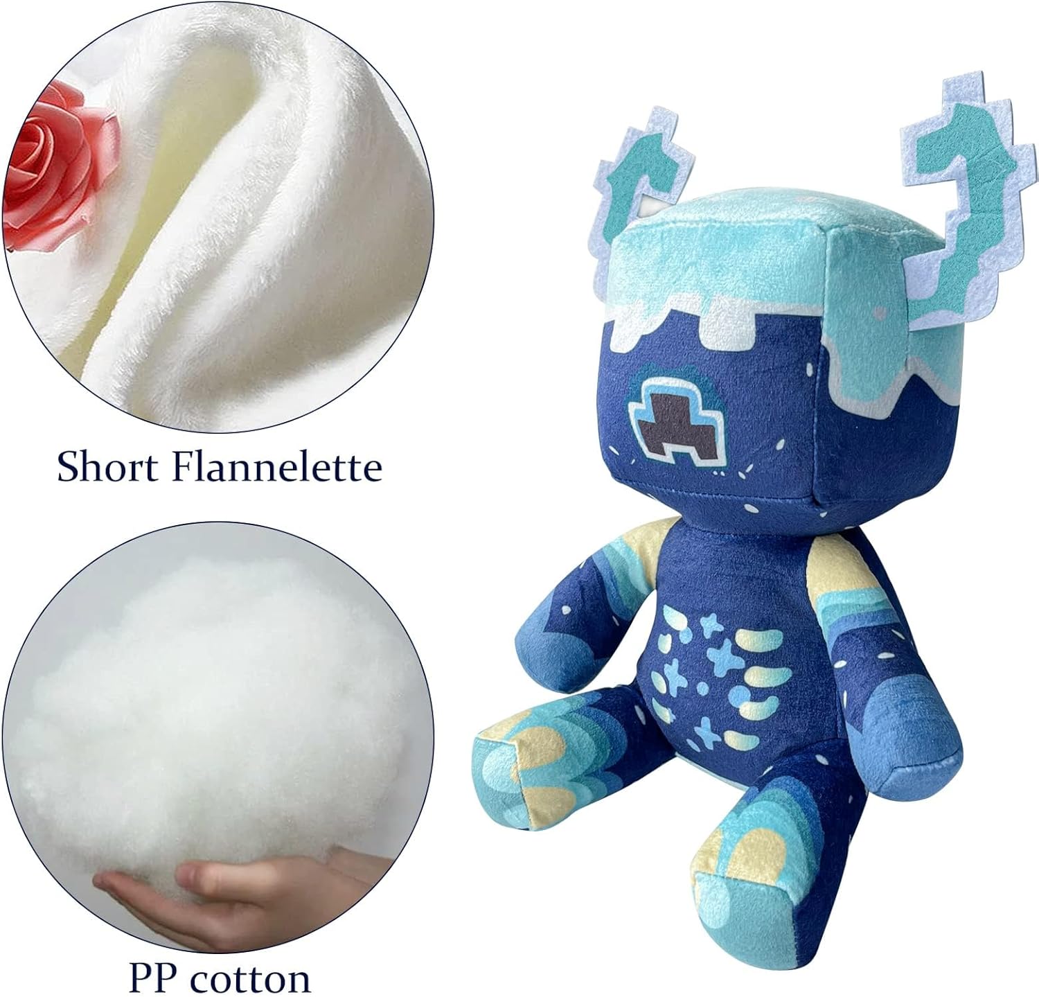 Warden Plush Soft Toy Throw Pillow Decor for Video Game Fans, Kids Party Favors, Holiday and Birthday Gifts