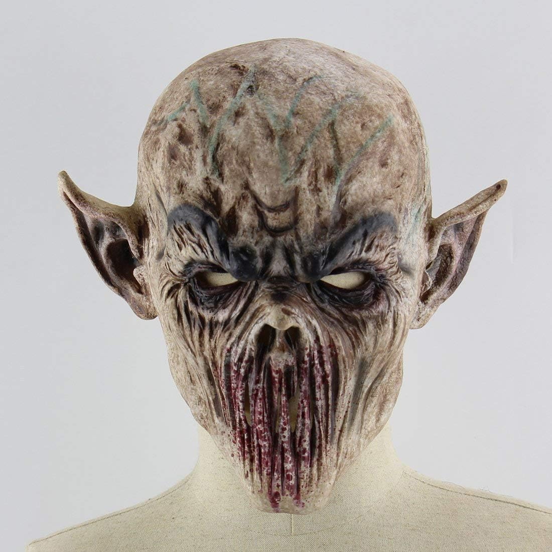 Scary Realistic Halloween Mask for Adults - Alien, Zombie, Ghost, Masks for Halloween Costumes and Parties