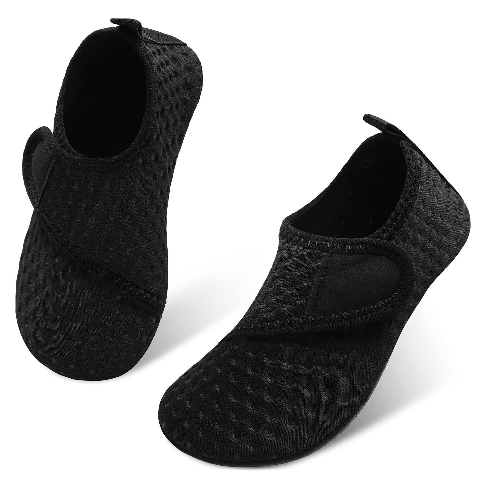 JIASUQI Kids Boys and Girls Summer Athletic Water Shoes Aqua Socks for Beach Swimming Pool