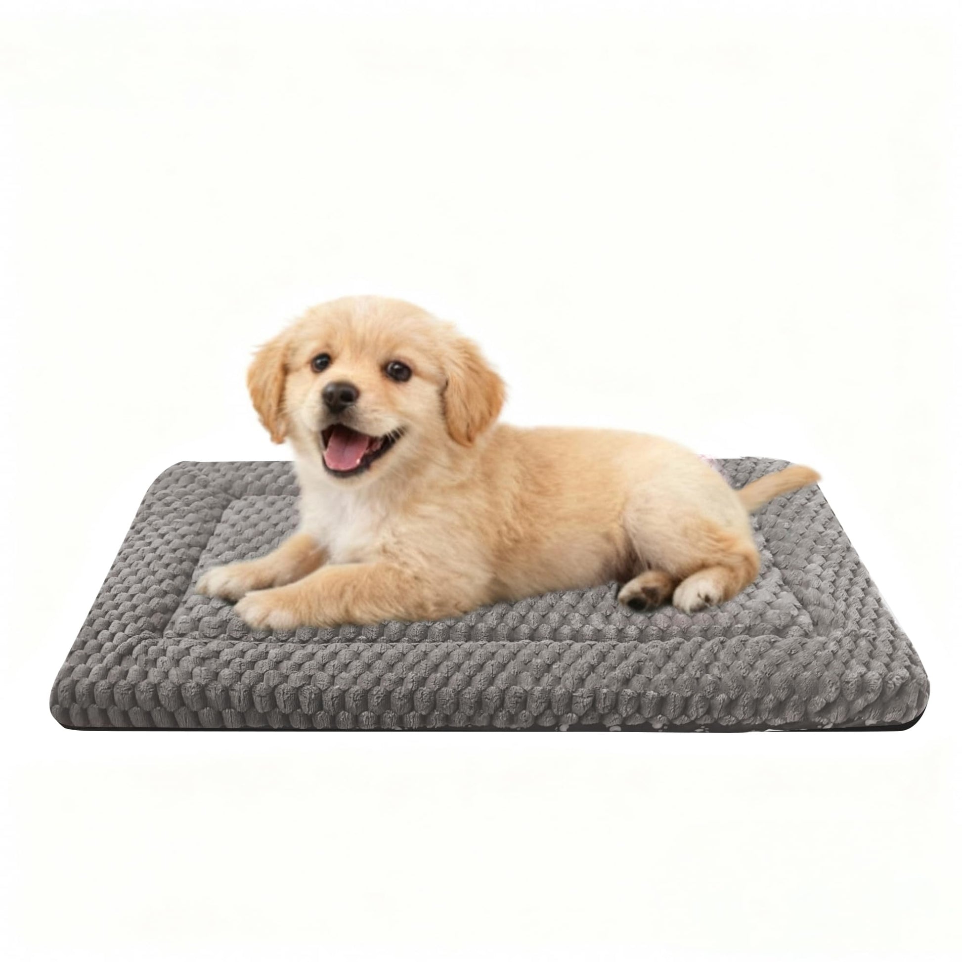 Dog Bed Mat for Crate, Soft Kennel Pad, Durable Comfort Mat for Dogs and Cats, Home and Crate Use (Gray, 18"*14"*1.5")