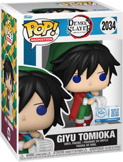 Funko Pop! Animation: Demon Slayer - Giyu Tomioka - Amazon Exclusive - Collectable Vinyl Figure - Gift Idea - Official Merchandise - Toys for Kids & Adults - Anime Fans - Model Figure for Collectors