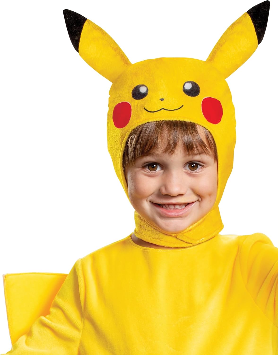Disguise Pokemon Pikachu Costume Child Pikachu Cosplay Outfit & Headpiece Kids Pokemon Cosplay