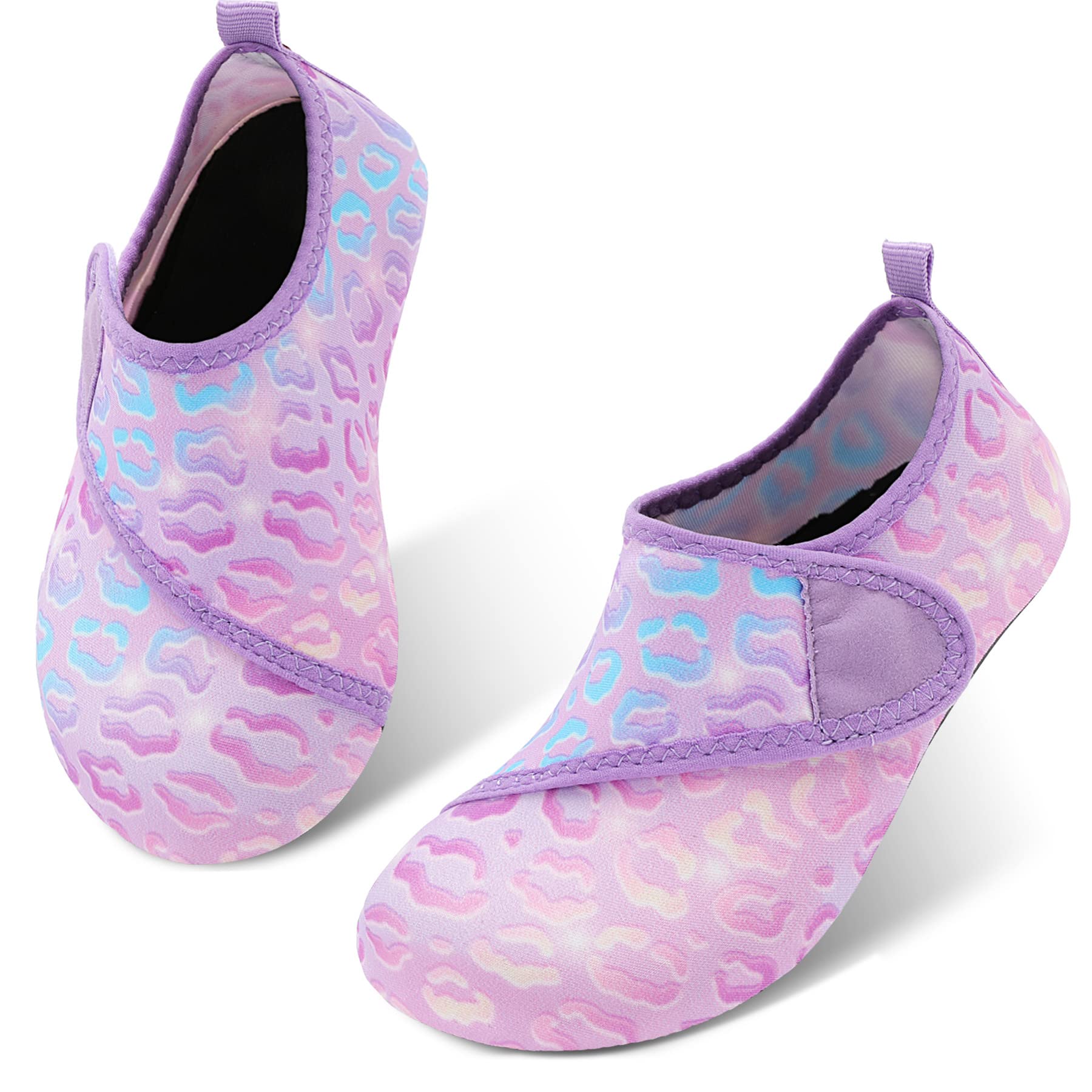 JIASUQI Kids Boys and Girls Summer Athletic Water Shoes Aqua Socks for Beach Swimming Pool