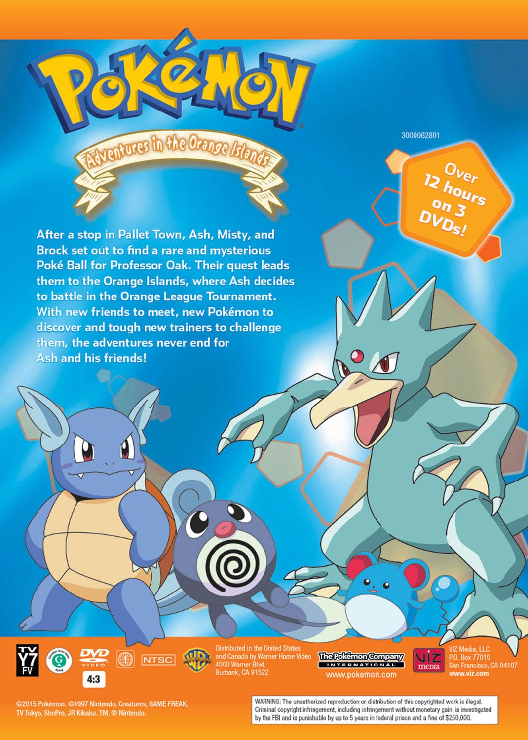 Pokemon: Adventures in the Orange Islands - The Complete Collection