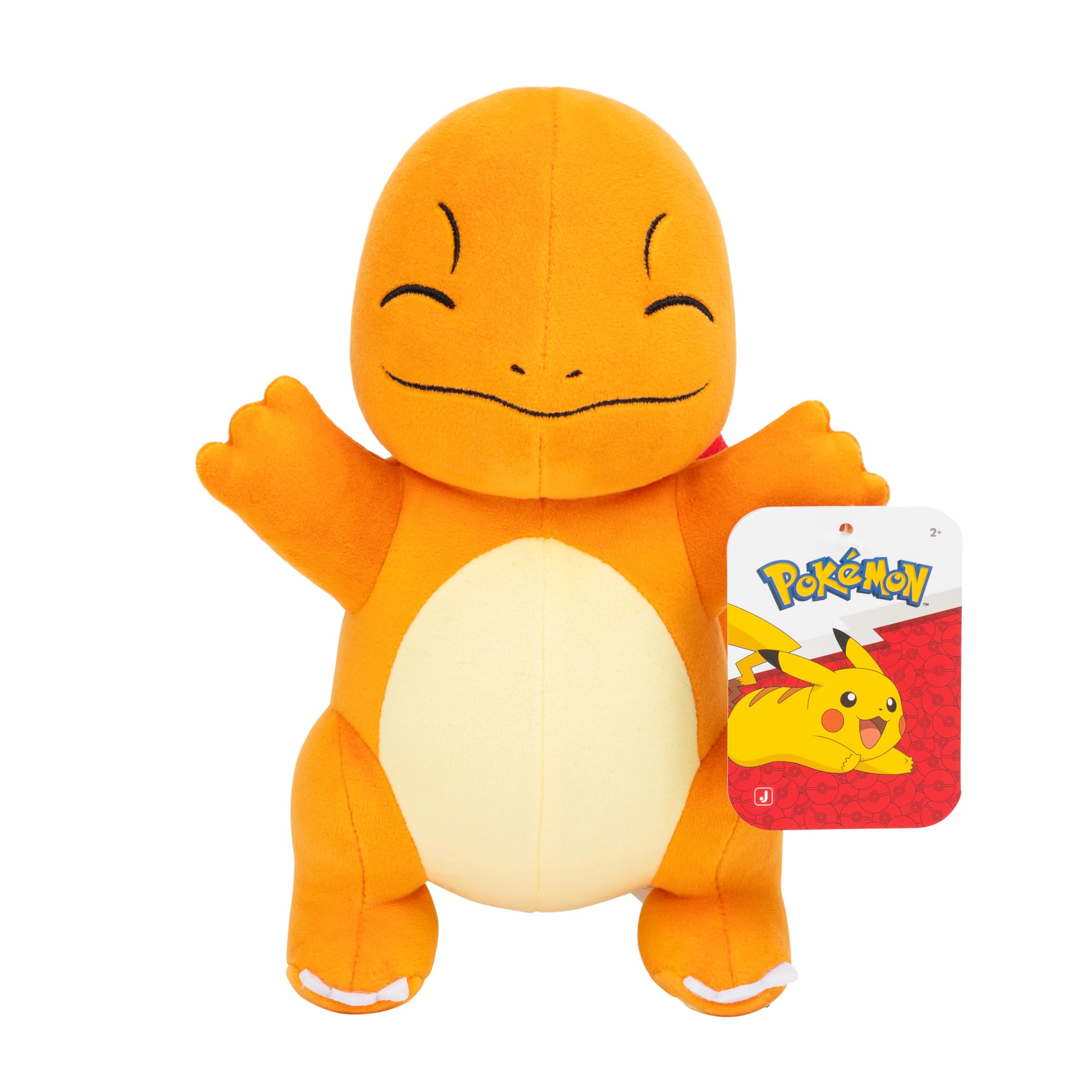 Pokémon Pikachu Plush - 8-Inch Soft Plush with Authentic Details