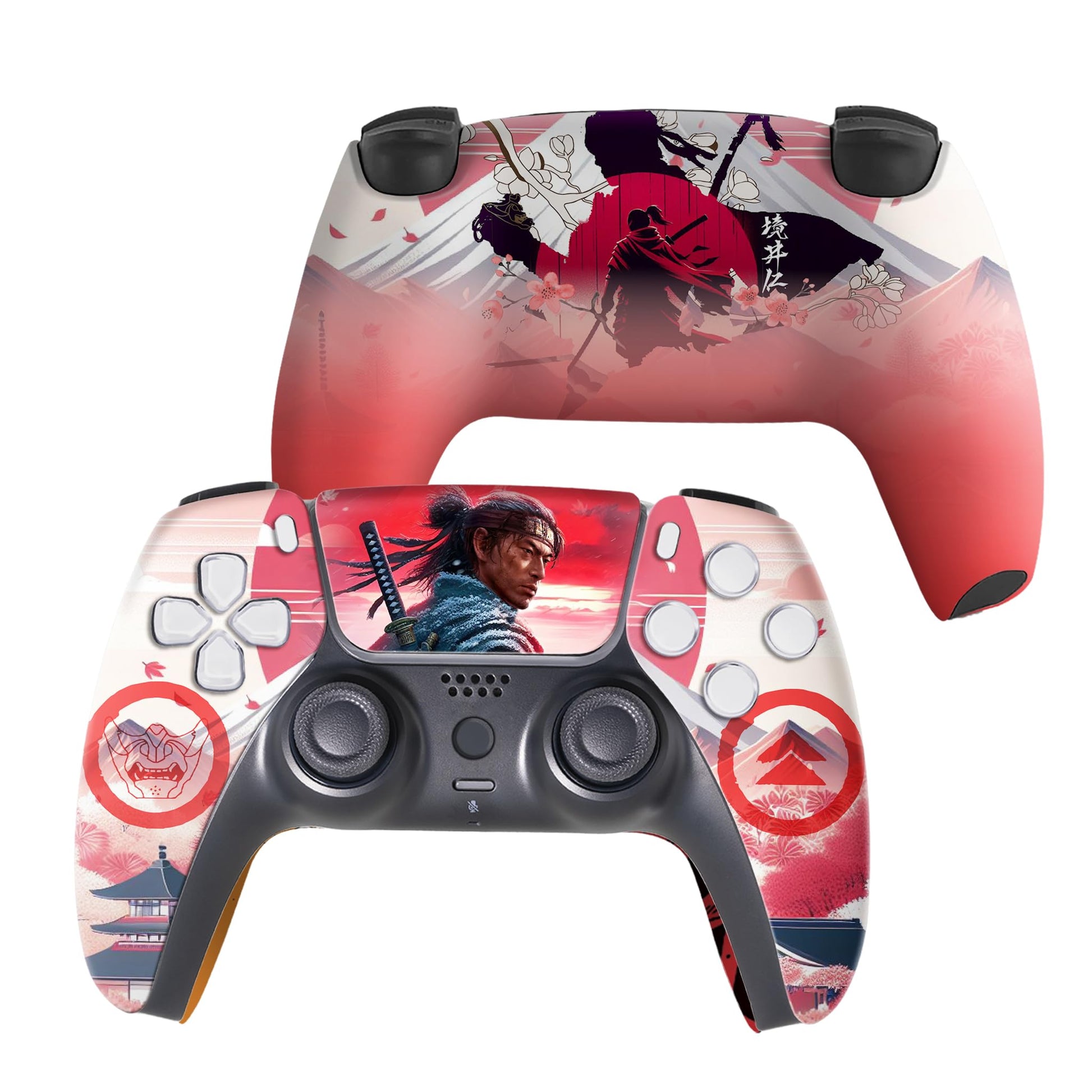 Marrvel Custom PS-5 Controller Wireless compatible with Play-Station 5 Console by BCB Controllers | Proudly Customized in USA with Permanent HYDRODIP Printing(NOT JUST A SKIN)(MODDED)