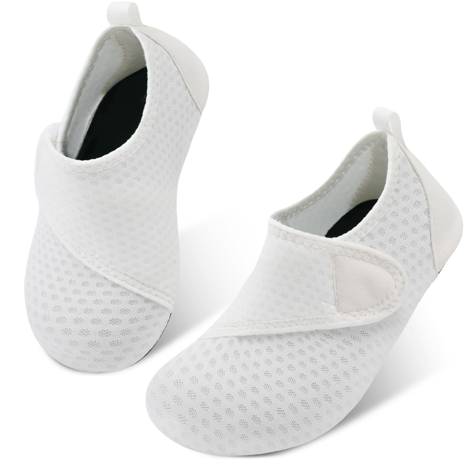 JIASUQI Kids Boys and Girls Summer Athletic Water Shoes Aqua Socks for Beach Swimming Pool