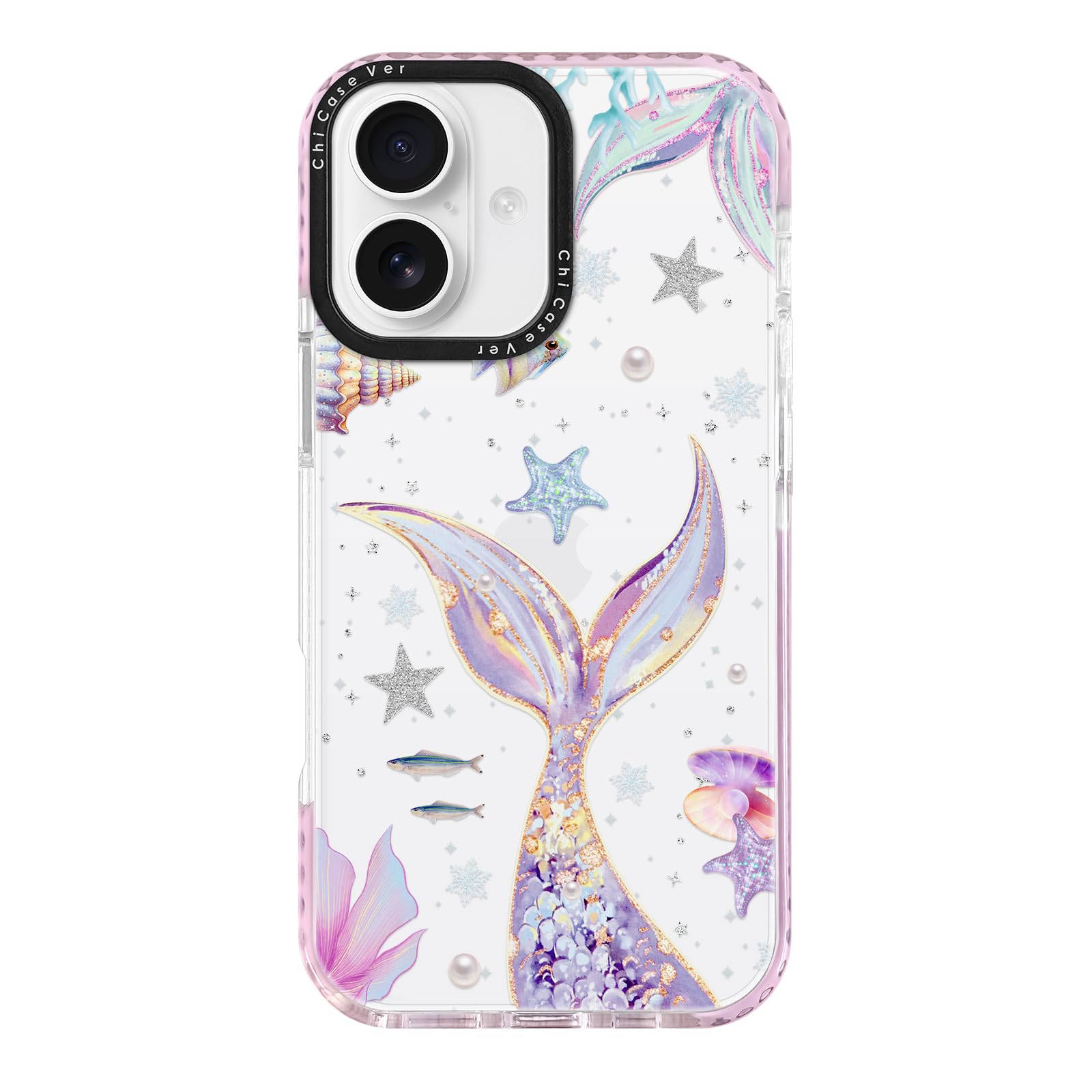 for iPhone 12 Case, Cartoon Pattern with Little Prince-Like, Military-Grade Drop Protection, Cute Soft Slim TPU Protective Cover with Camera Lens Protection for Women & Girls