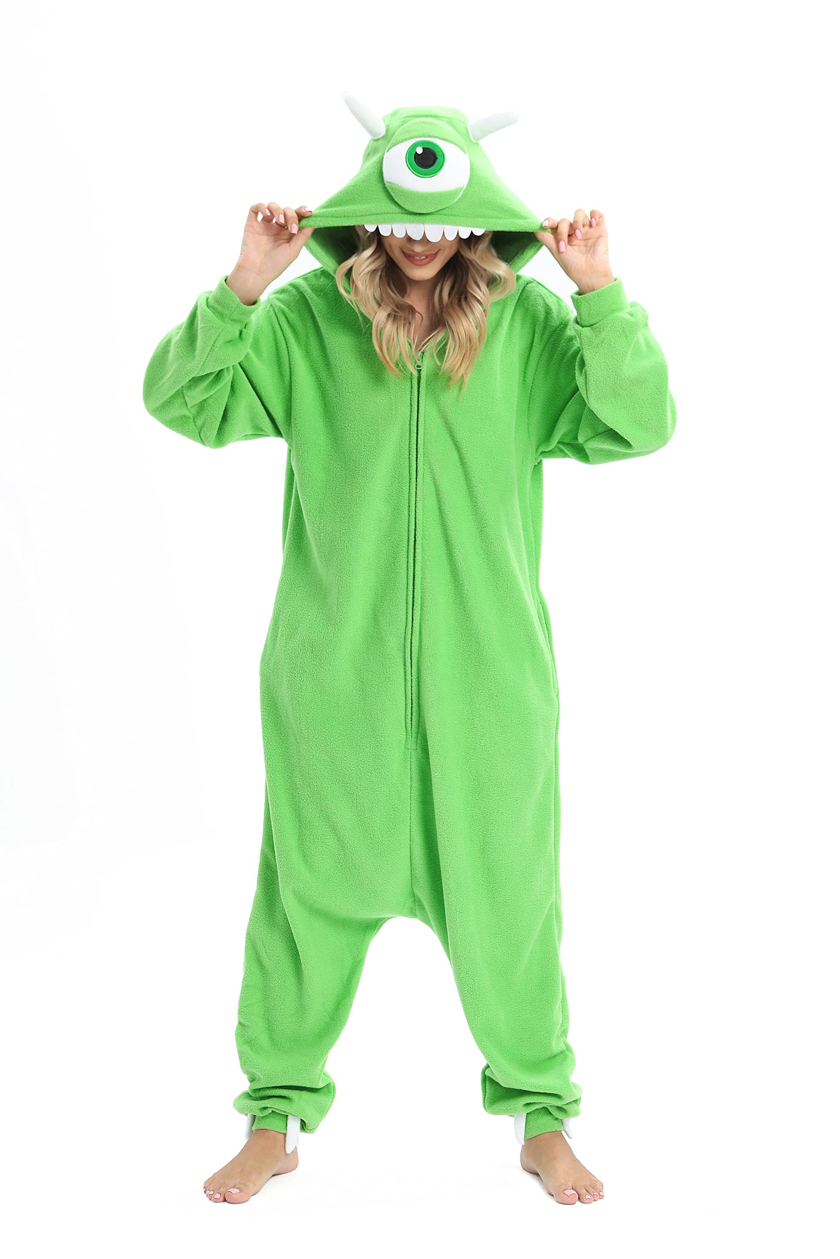 Halloween Animal Onesie Pajamas for Adults Costume Cosplay Homewear One Piece
