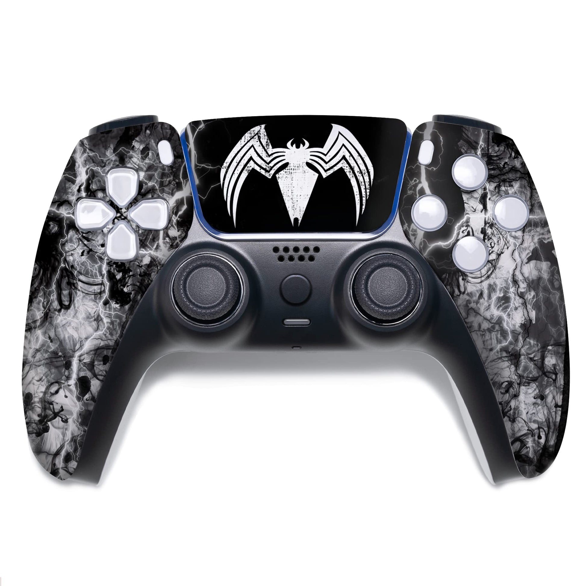 Marrvel Custom PS-5 Controller Wireless compatible with Play-Station 5 Console by BCB Controllers | Proudly Customized in USA with Permanent HYDRODIP Printing(NOT JUST A SKIN)(MODDED)