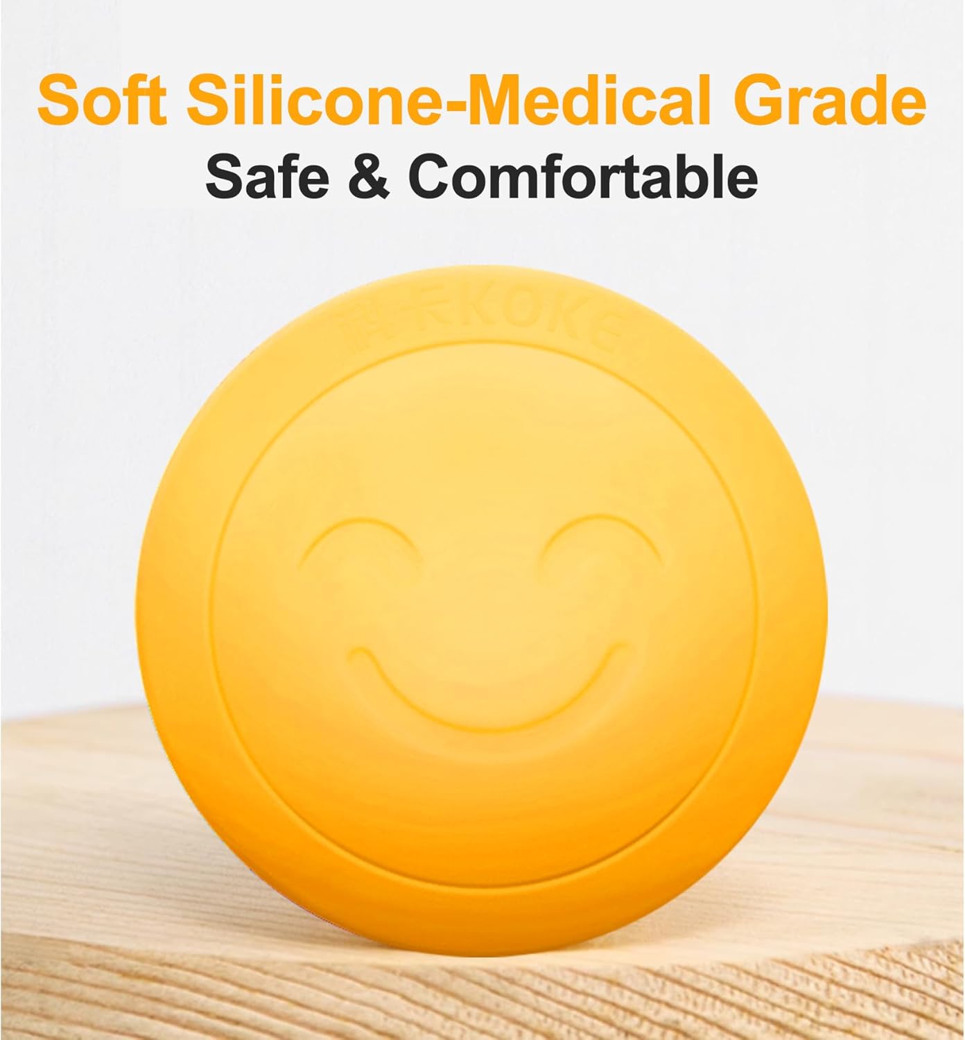 Face Exerciser & Jaw Toner – Facial Yoga Trainer for Skin Tightening, Double Chin Reducer, Jawline Slimmer – Breathing Exercise Device for Women & Men (Yellow'')