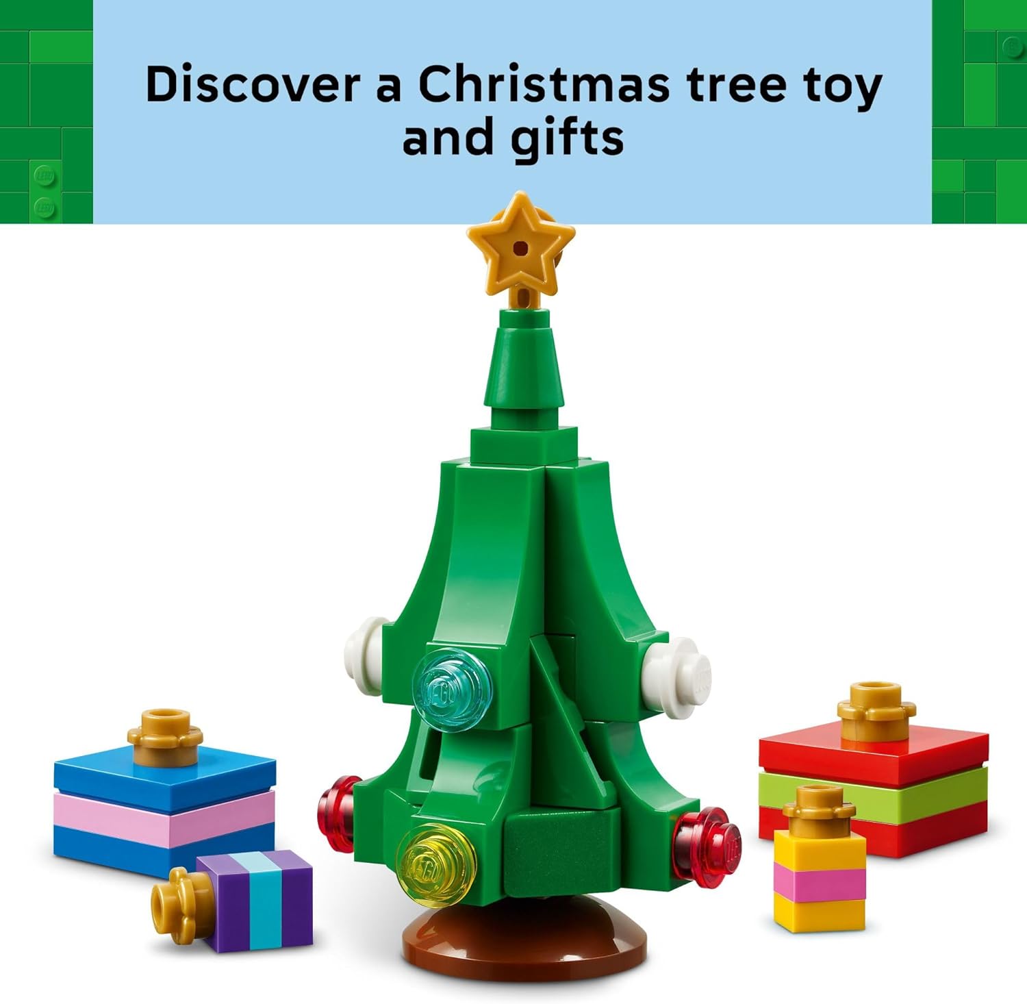 LEGO Santa’s Delivery Truck Building Toy for Kids - Construction Set for Play or Christmas Decor - Building Blocks for Girls & Boys, Ages 8+ - Holiday Craft Ideas for Families - 40746