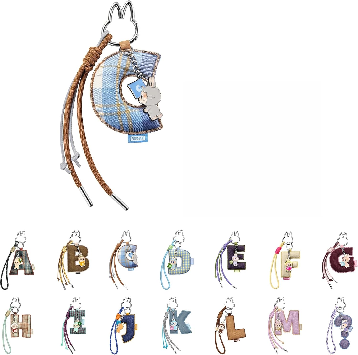 POP MART THE MONSTERS Pin for Love Series- Letter Pendant Blind Box (N-Z)