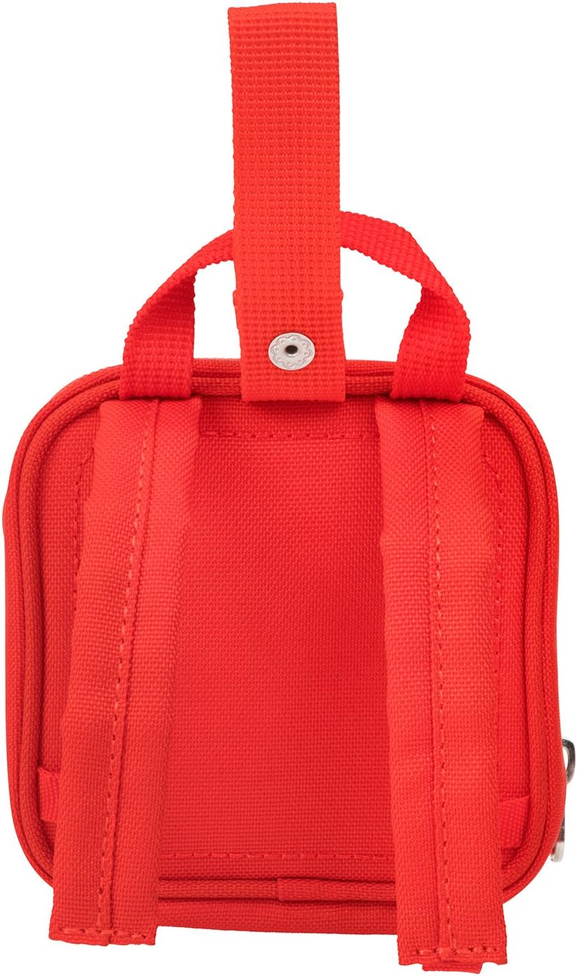 LEGO Kids Brick Mini Backpack Accessory Pouch with Novelty Backstraps, Snaps to Belt or Full-Size Backpack, Holds Small Items like Keys & Headphones, Pink