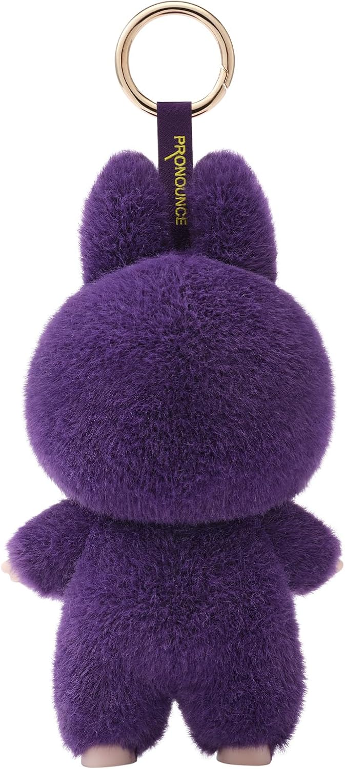 POP MART LABUBU × Pronounce - Wings of Fortune Vinyl Plush Hanging Card,Toys for Modern Home Decor, Collectible Toy Set for Desk Accessories, 1PC