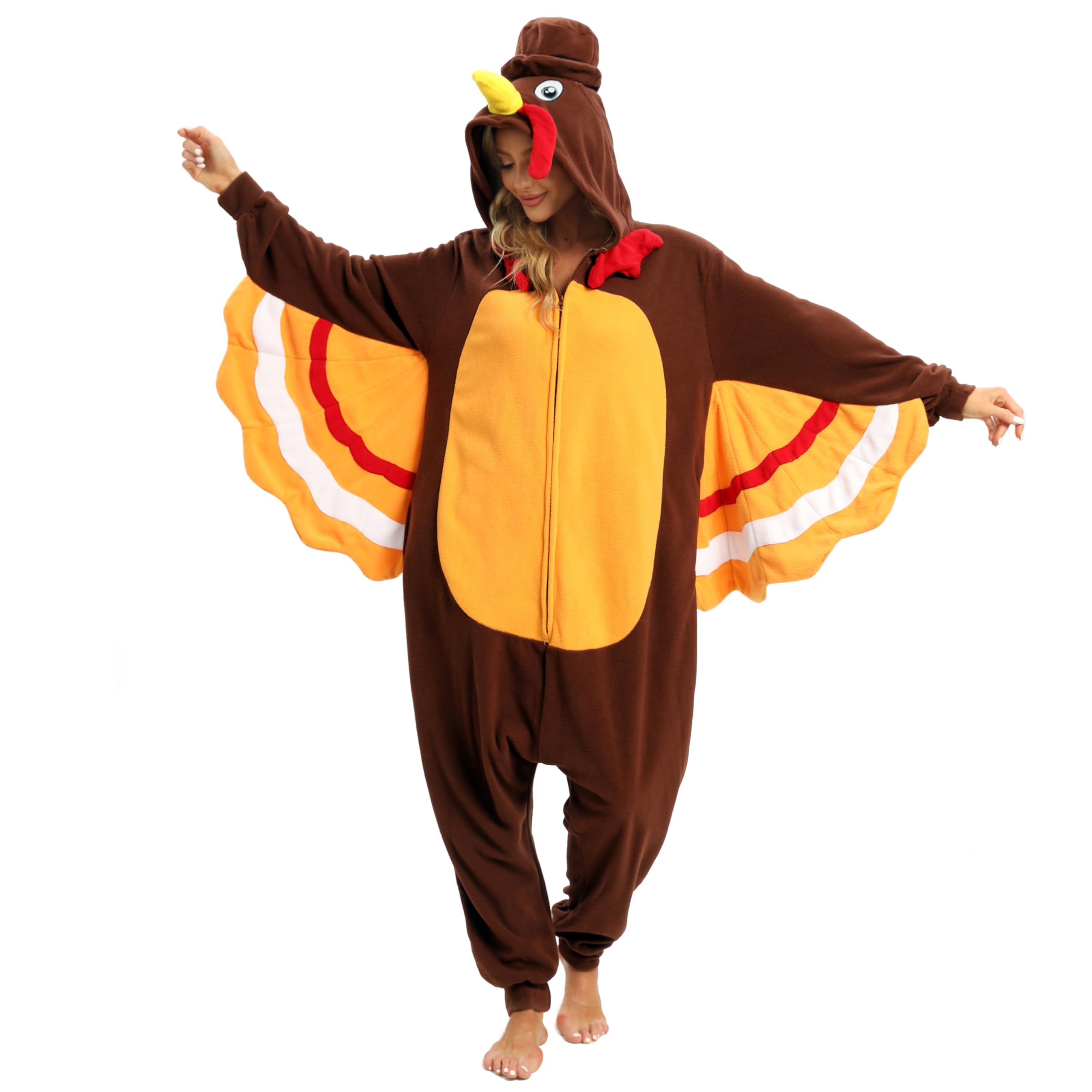 Halloween Animal Onesie Pajamas for Adults Costume Cosplay Homewear One Piece