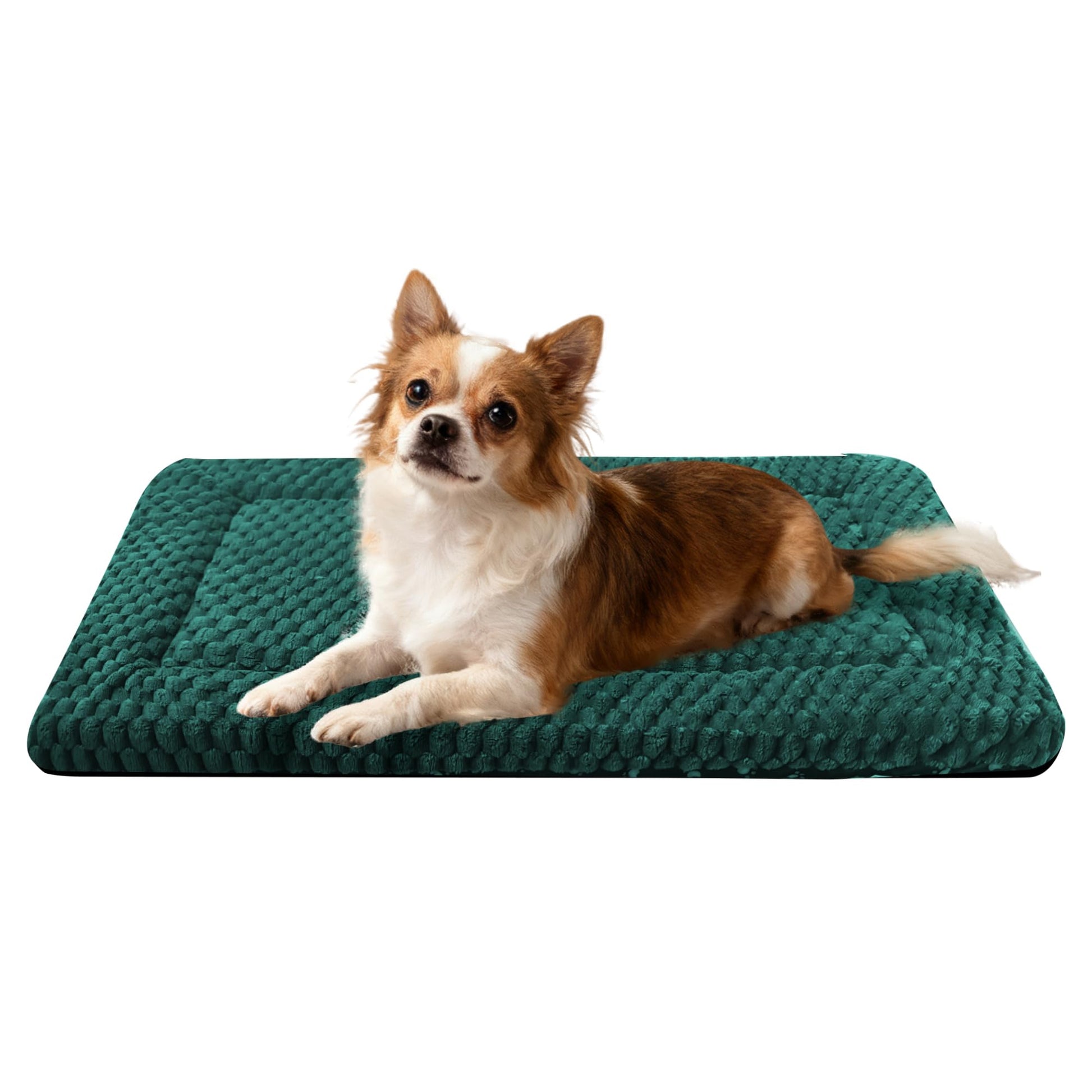 Dog Bed Mat for Crate, Soft Kennel Pad, Durable Comfort Mat for Dogs and Cats, Home and Crate Use (Gray, 18"*14"*1.5")