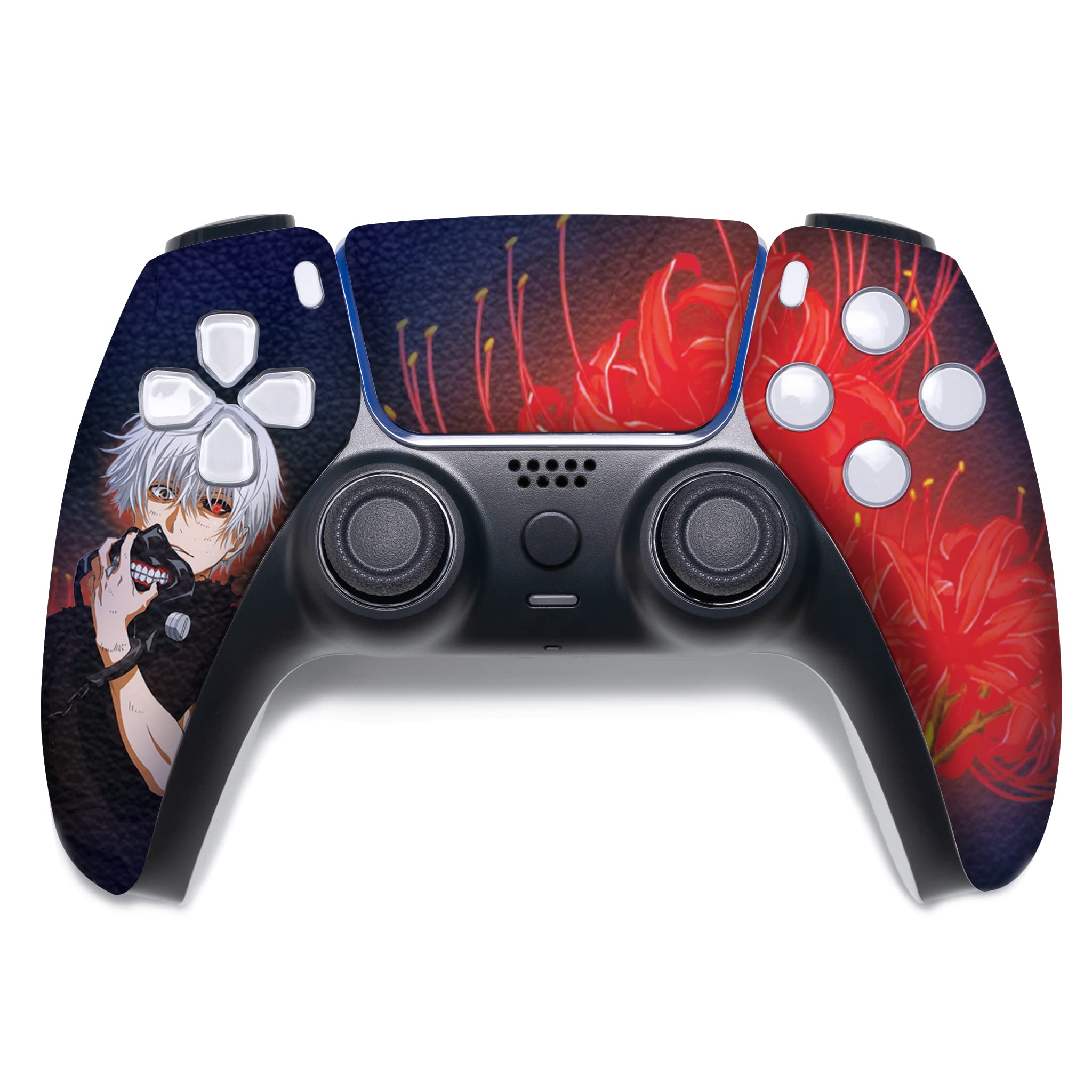 Marrvel Custom PS-5 Controller Wireless compatible with Play-Station 5 Console by BCB Controllers | Proudly Customized in USA with Permanent HYDRODIP Printing(NOT JUST A SKIN)(MODDED)