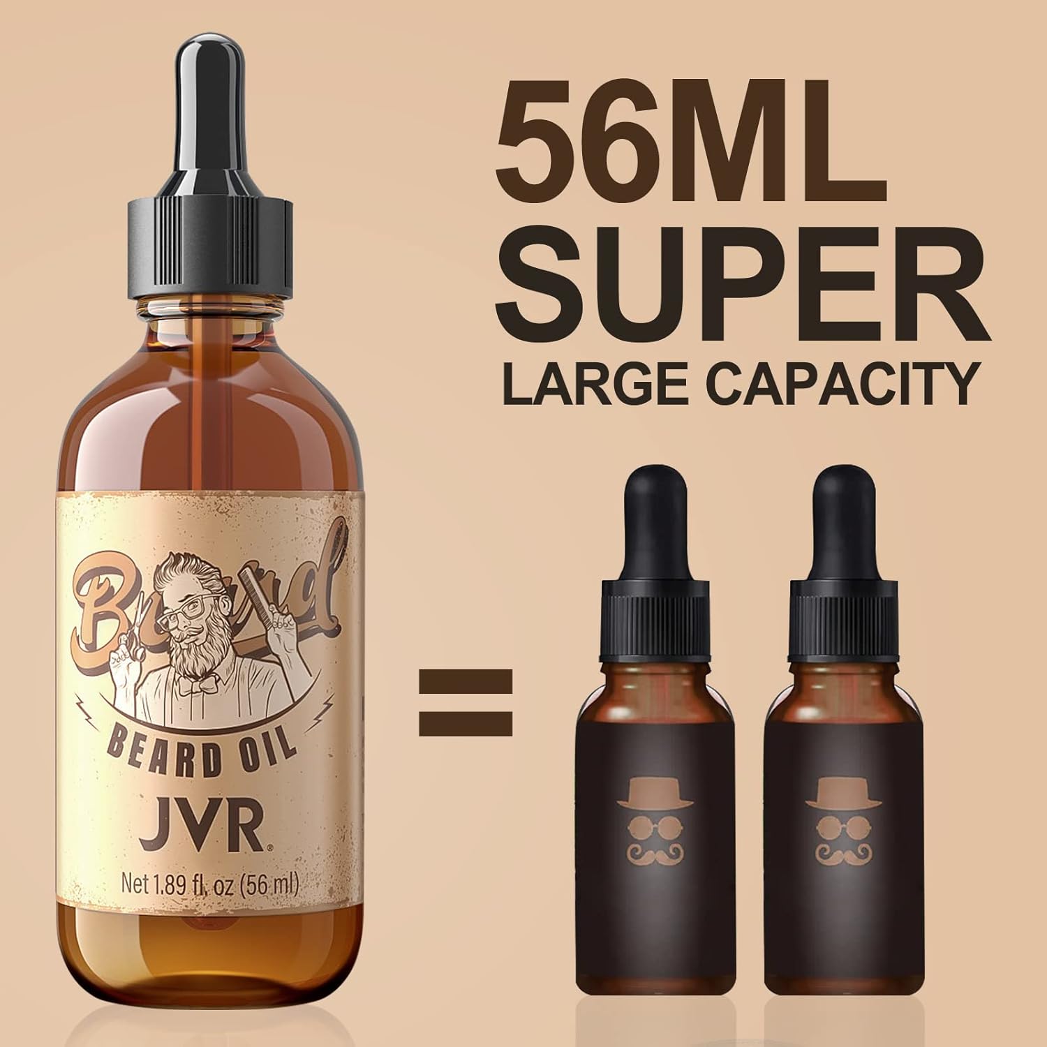 Beard Wash and Beard Conditioner for Men & Beard Grooming Kit for Men, Beard Care Kit Includes Beard Oil and Balm, Beard Shampoo Perfect Gifts for Him Man Dad Boyfriend