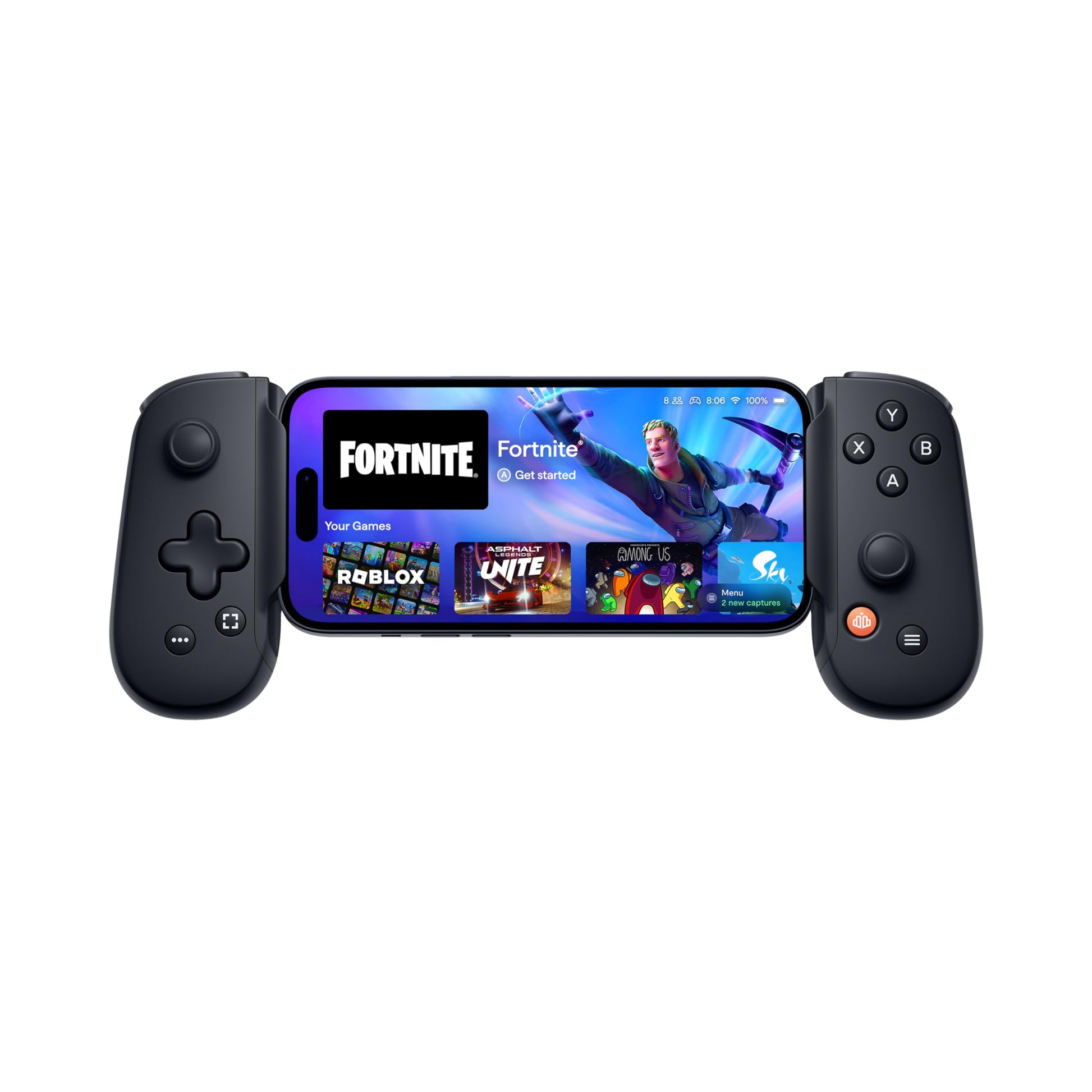 BACKBONE One Mobile Gaming Controller (PlayStation Edition), USB-C Phone Controller for Android & iPhone 15/16/17 Series, 2nd Gen, Play Xbox, Fortnite, Call of Duty, With 3-Months Apple Arcade Access