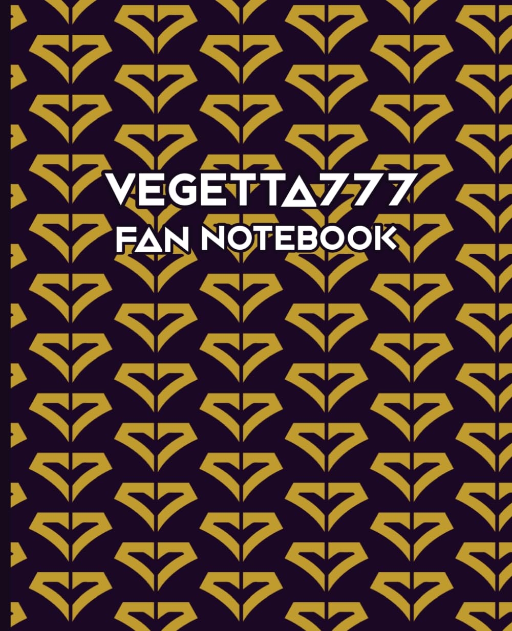 Vegetta777 Fan Notebook: Tu libreta para gameplays preferida (Spanish Edition)