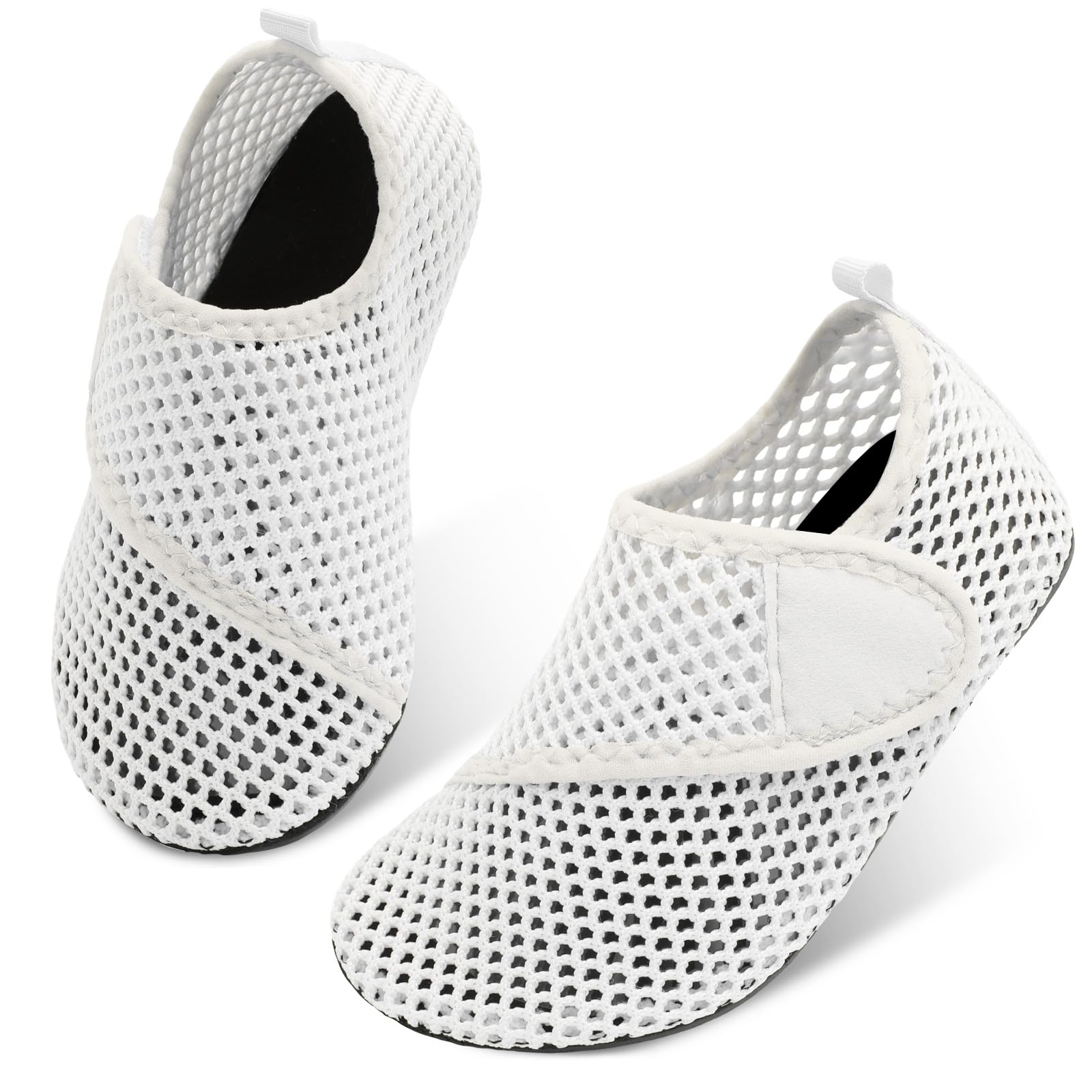 JIASUQI Kids Boys and Girls Summer Athletic Water Shoes Aqua Socks for Beach Swimming Pool