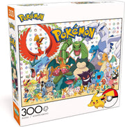Buffalo Games - Pokémon - Fan Favorites - 300 Piece Jigsaw Puzzle for Adults - Vibrant Jigsaw Puzzles with Oversized Pieces - Finished Size 21.25 x 15.00