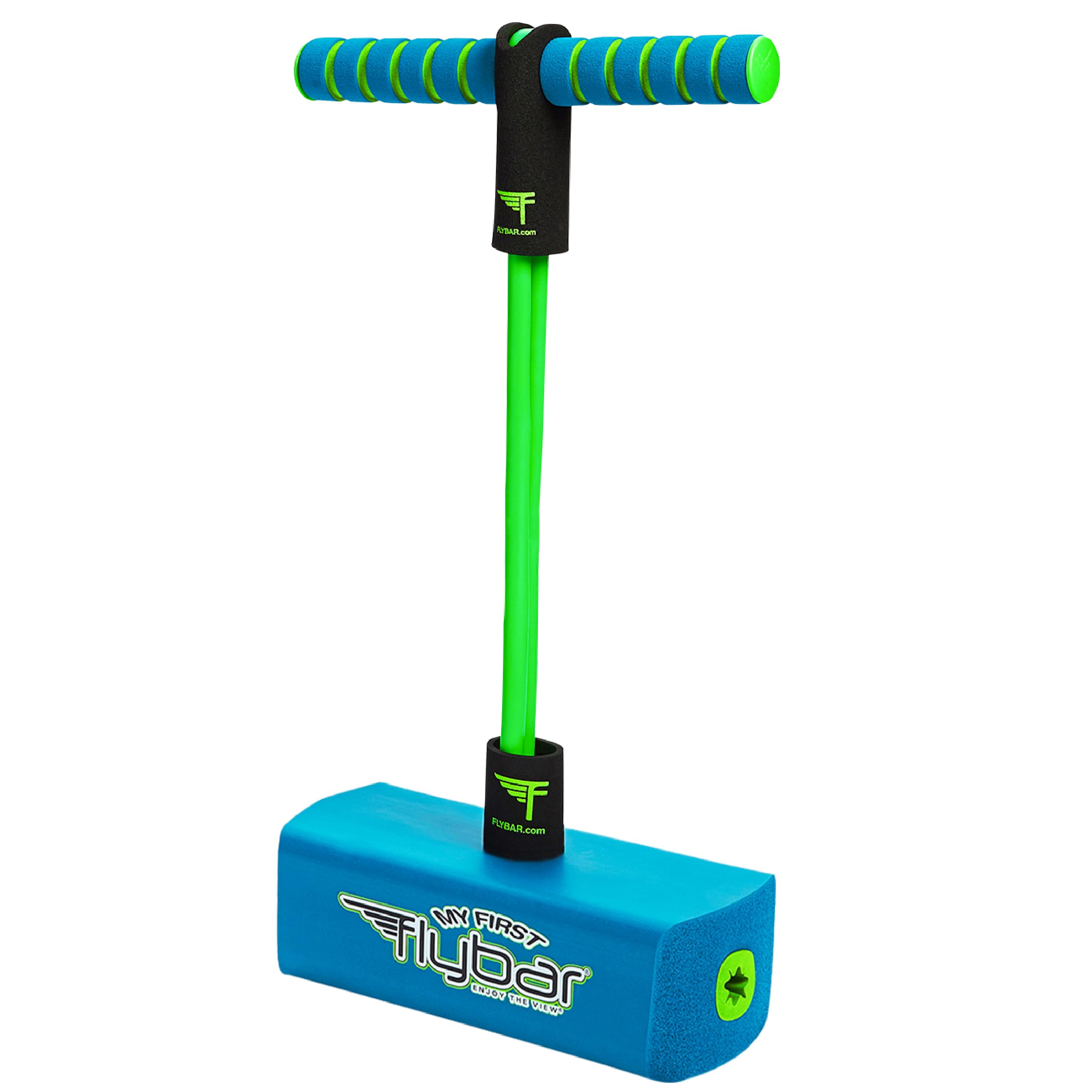 Flybar My First Foam Pogo Jumper for Kids Fun and Safe Pogo Stick for Toddlers, Durable Foam and Bungee Jumper for Ages 3 and up, Supports up to 250lbs