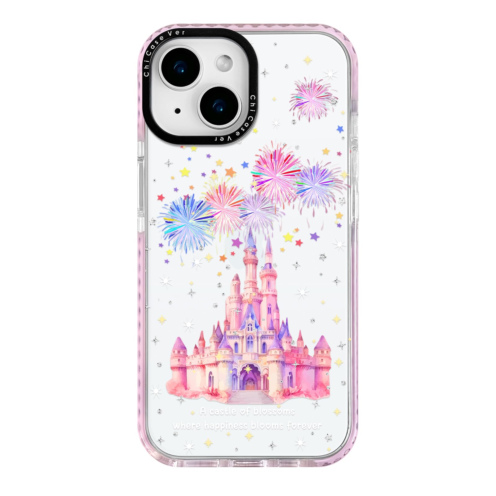 for iPhone 12 Case, Cartoon Pattern with Little Prince-Like, Military-Grade Drop Protection, Cute Soft Slim TPU Protective Cover with Camera Lens Protection for Women & Girls