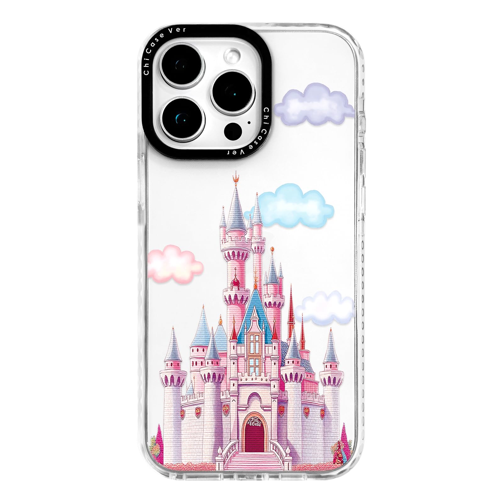 for iPhone 12 Case, Cartoon Pattern with Little Prince-Like, Military-Grade Drop Protection, Cute Soft Slim TPU Protective Cover with Camera Lens Protection for Women & Girls
