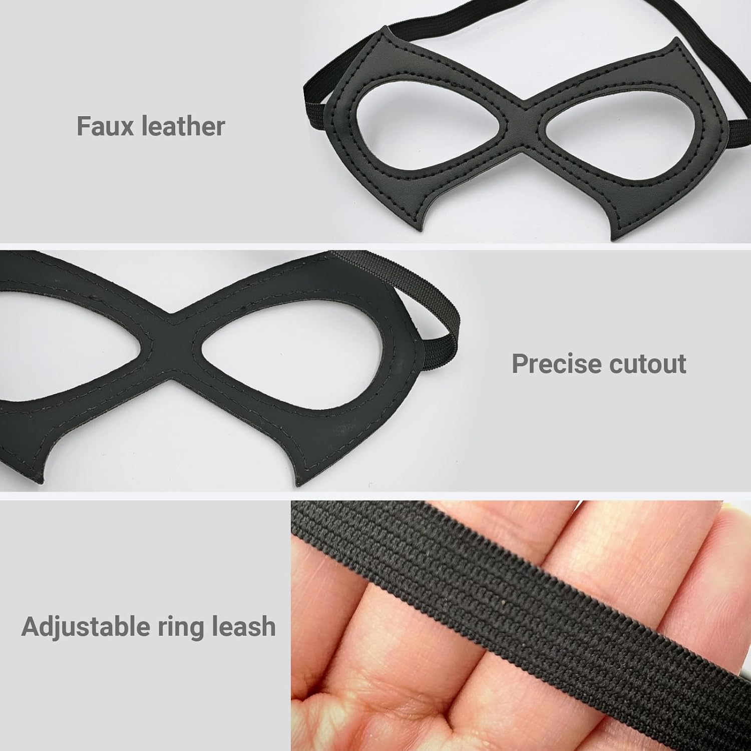 Cat Mask for Woman- Superhero Mask Black Eye Mask for Halloween Cosplay Birthday Party Dress Up Costume