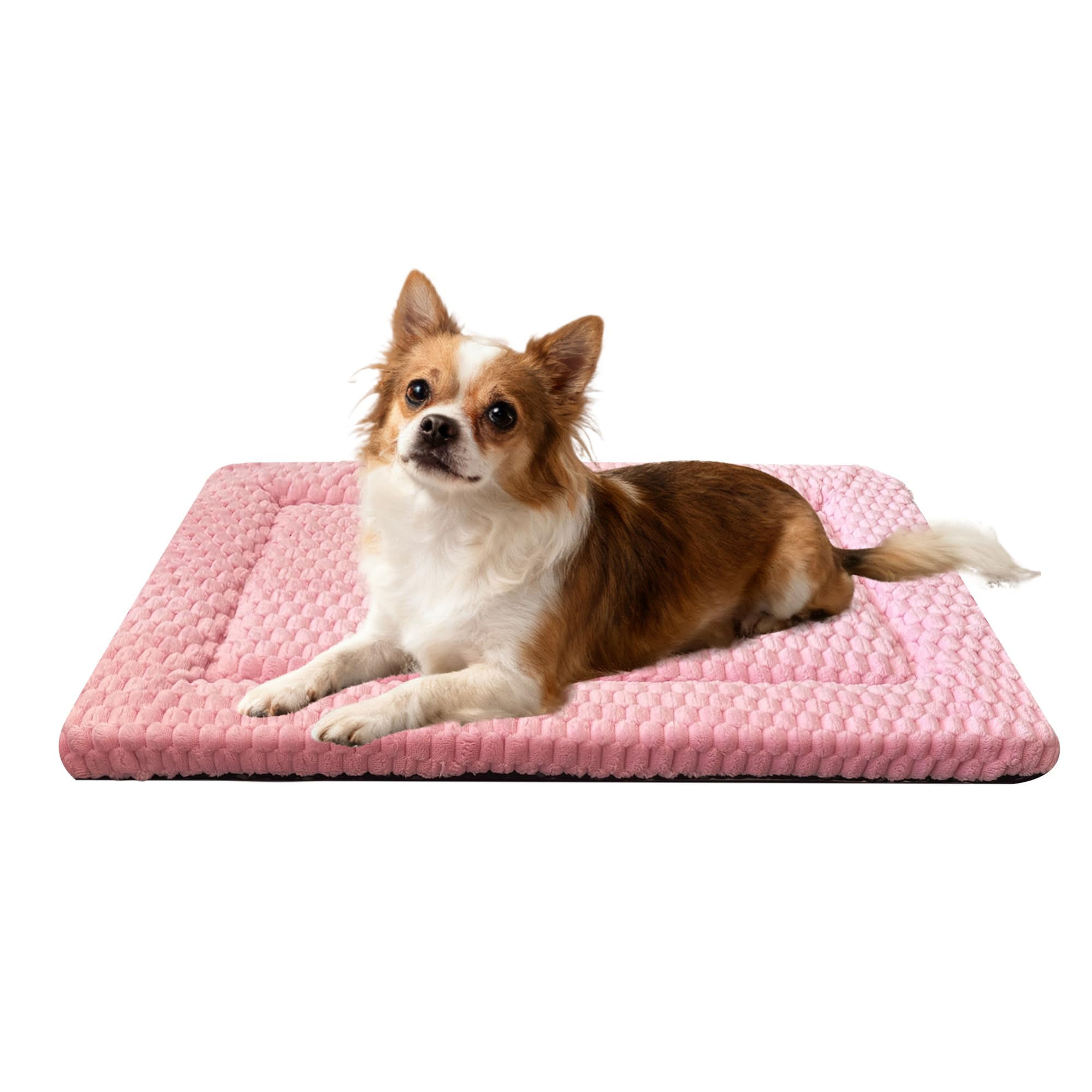 Dog Bed Mat for Crate, Soft Kennel Pad, Durable Comfort Mat for Dogs and Cats, Home and Crate Use (Gray, 18"*14"*1.5")