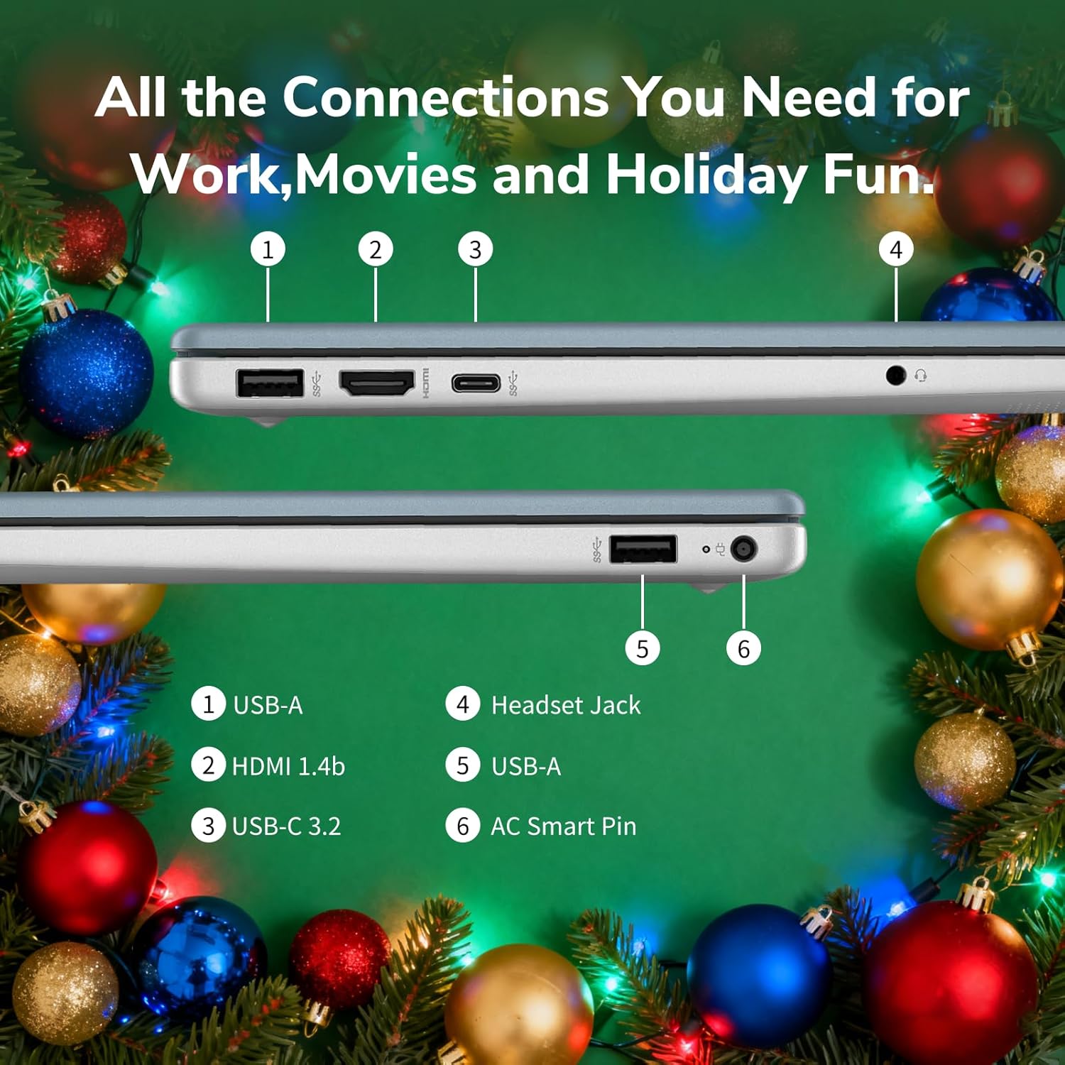 HP 15.6 Touchscreen Laptop Computer - Windows 11Pro, AI Copilot, 16GB RAM + 1TB SSD, 15.6'' FHD Anti-Glare Touchscreen (1920 x 1080), Intel 8 Core i3-N305, Intel UHD Graphics, WiFi-6, Moonlight Blue