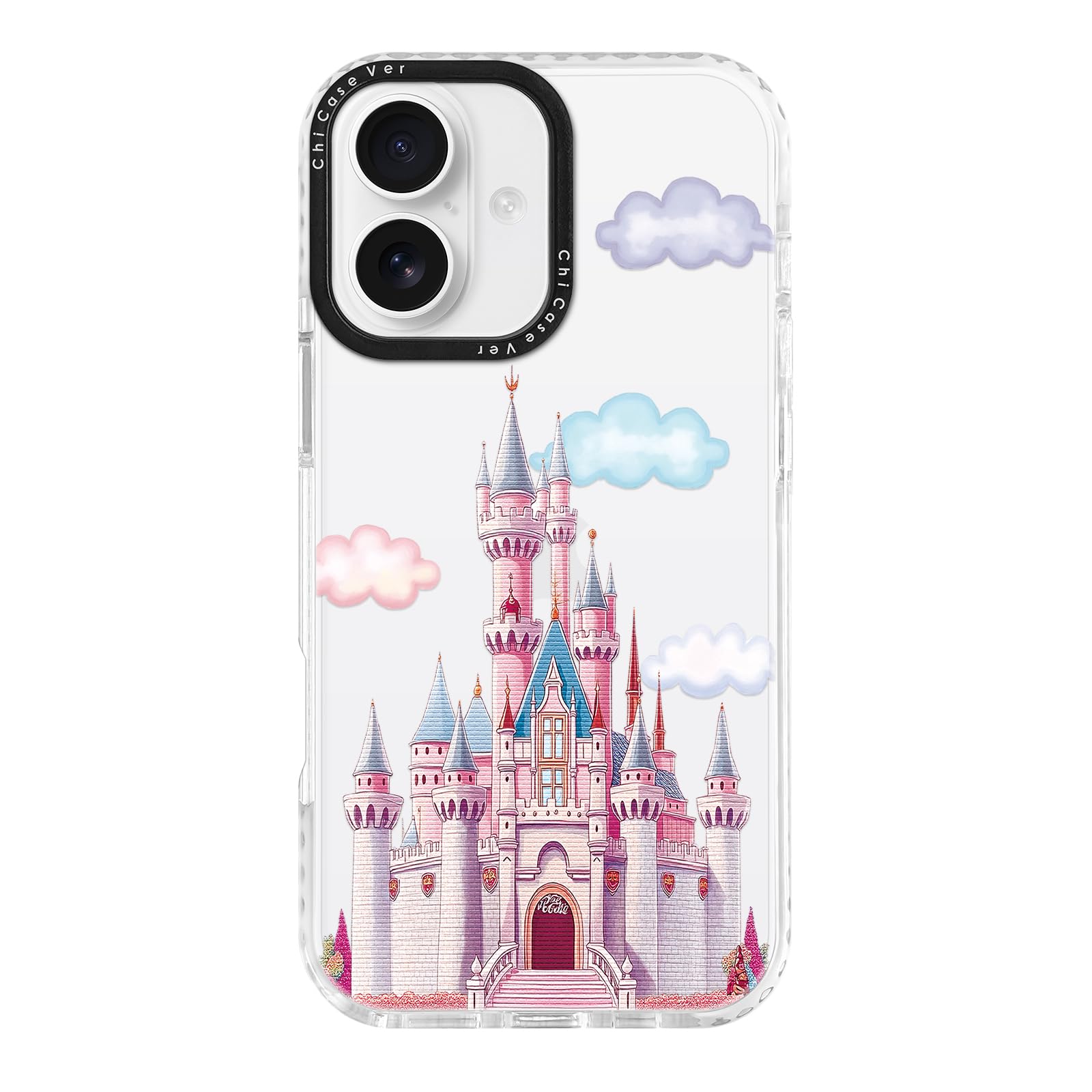 for iPhone 12 Case, Cartoon Pattern with Little Prince-Like, Military-Grade Drop Protection, Cute Soft Slim TPU Protective Cover with Camera Lens Protection for Women & Girls
