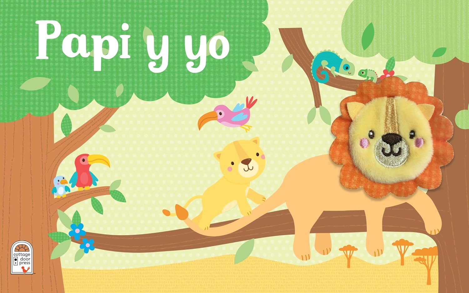 Daddy And Me / Papi y Yo Spanish Language Children's Finger Puppet Board Book, Ages 1-4 (en español) (Spanish Edition)