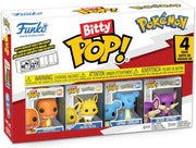 Funko Pop! Bitty: Pokemon - Charmander, Jolteon, Lapras, and Rattata - 0.9 Inch (2.2 Cm) Collectable - Stackable Display Shelf Included - Gift Idea - Party Bags Stocking