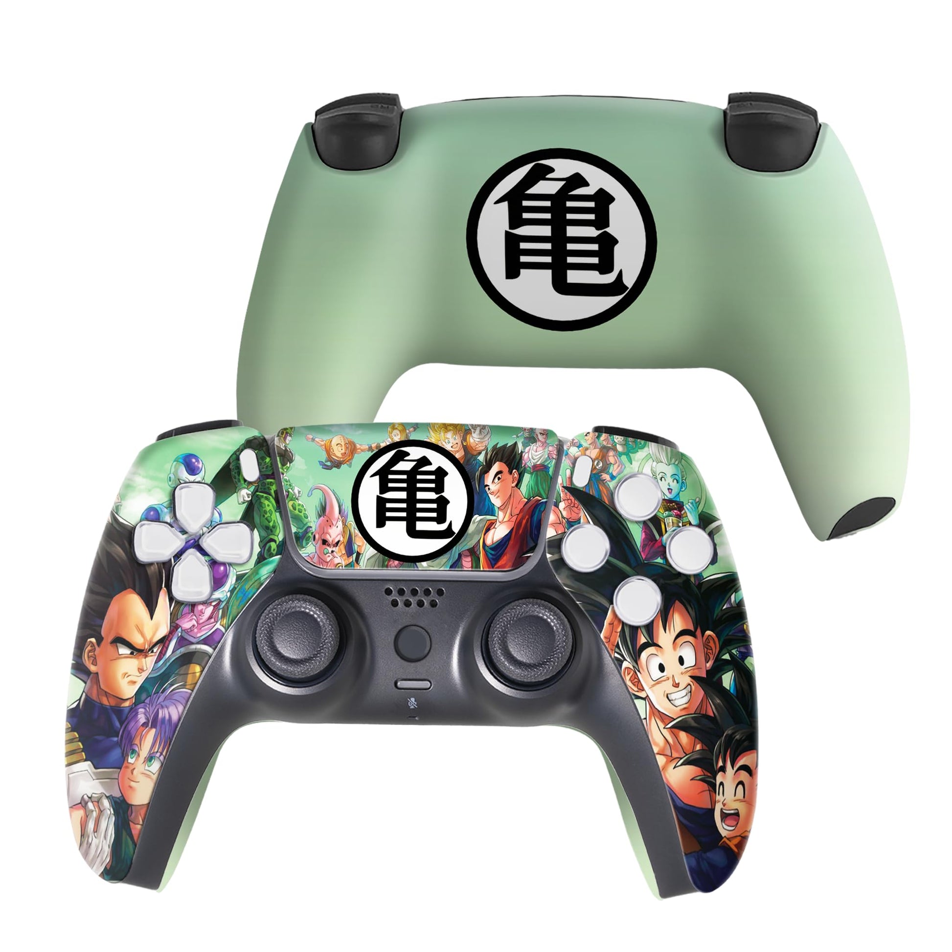 Marrvel Custom PS-5 Controller Wireless compatible with Play-Station 5 Console by BCB Controllers | Proudly Customized in USA with Permanent HYDRODIP Printing(NOT JUST A SKIN)(MODDED)