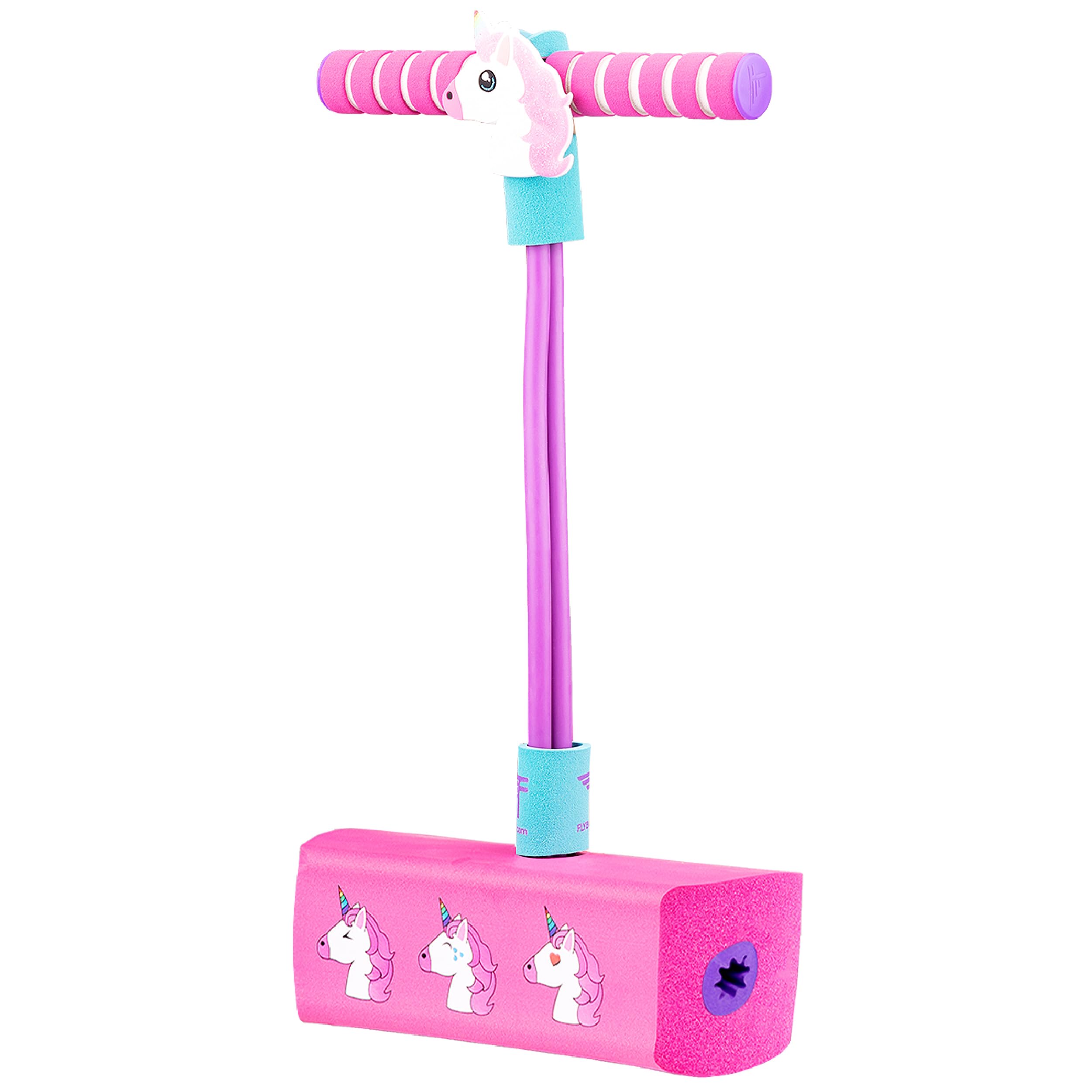 Flybar My First Foam Pogo Jumper for Kids Fun and Safe Pogo Stick for Toddlers, Durable Foam and Bungee Jumper for Ages 3 and up, Supports up to 250lbs