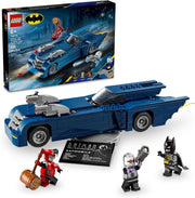 LEGO DC Batman : Batman with The Batmobile vs. Harley Quinn & Mr. Freeze Building Toy - Pretend Play Toy for Boys & Girls, Ages 8+ Years - Gift for Christmas - 76274
