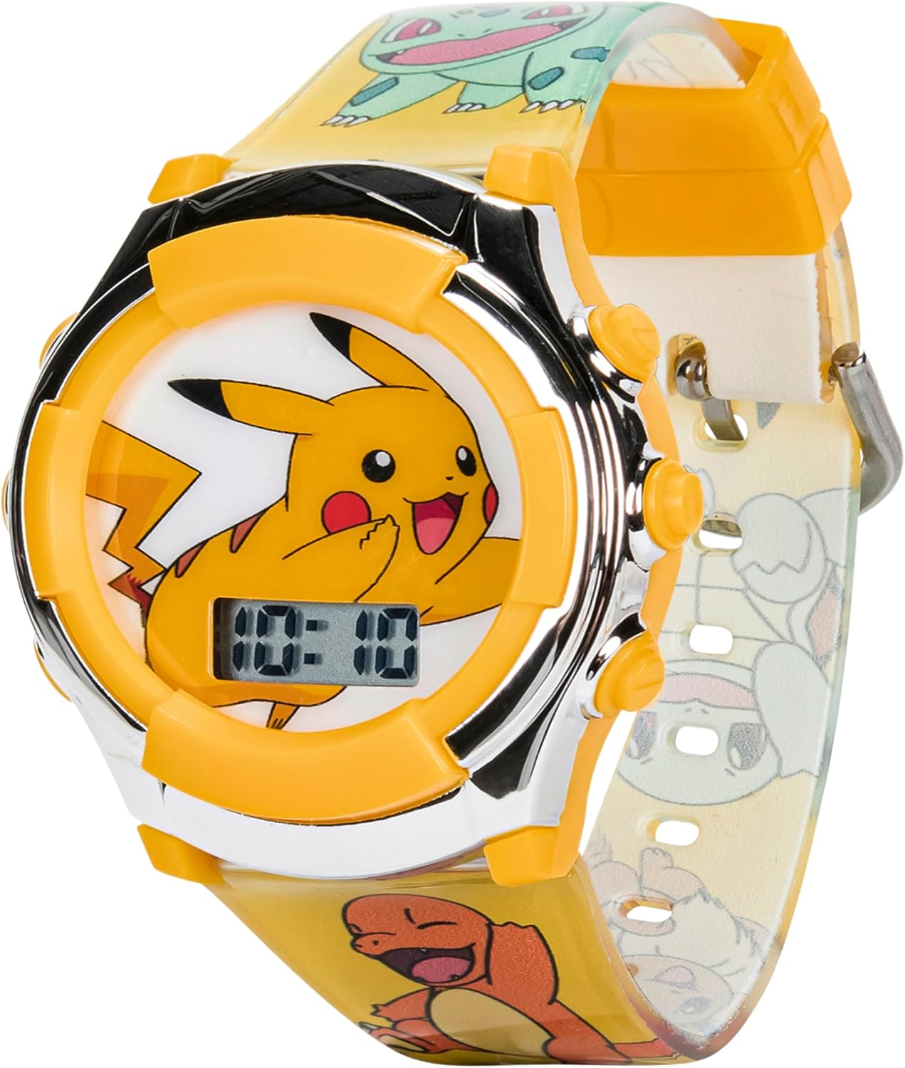 Accutime Kids Pokemon Digital LCD Quartz Watch for Boys, Girls, and Adults All Ages