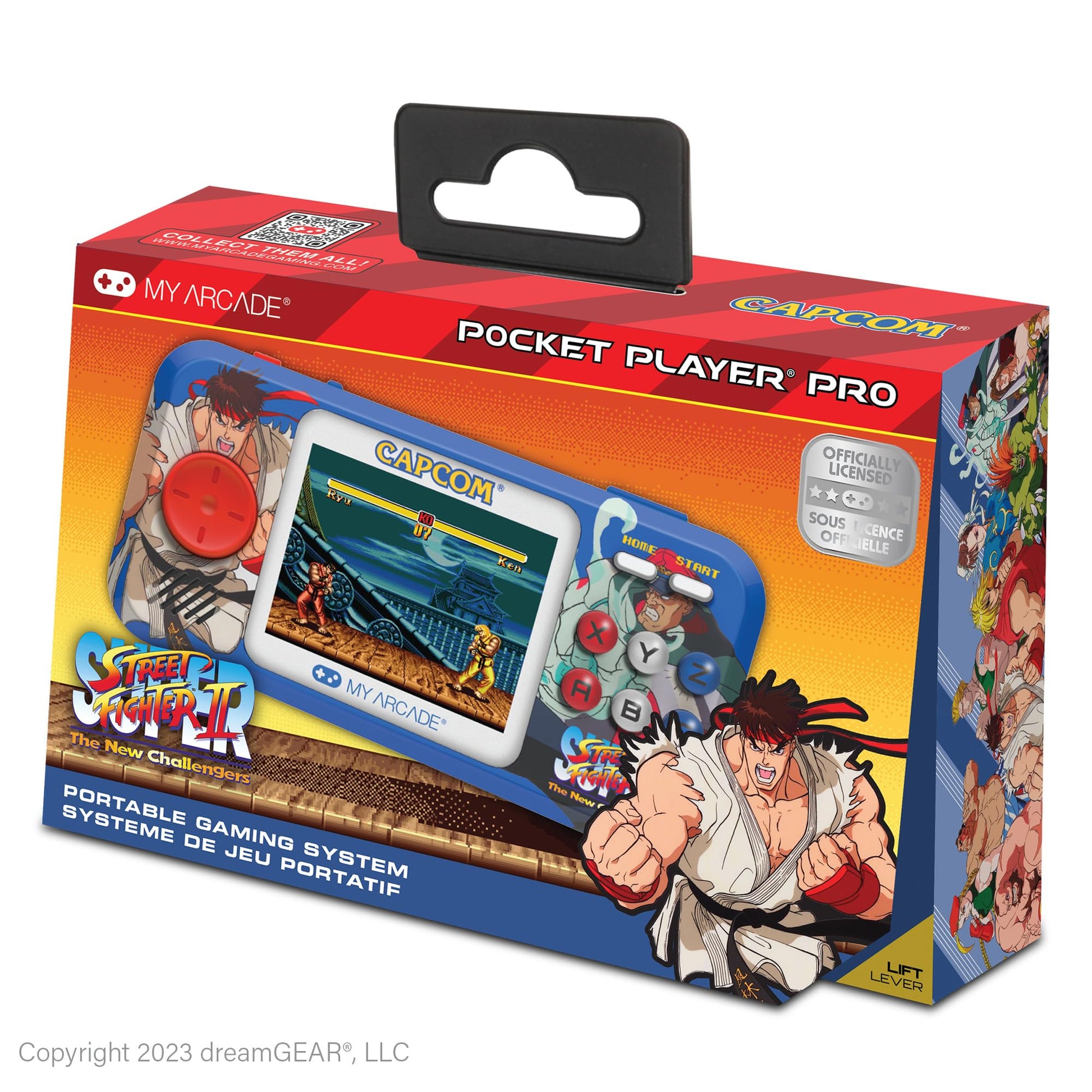 My Arcade Atari Pocket Player Pro: Handheld Portable Video Game Console with 100 Games, 2.75" Color Display, Ergonomic Design