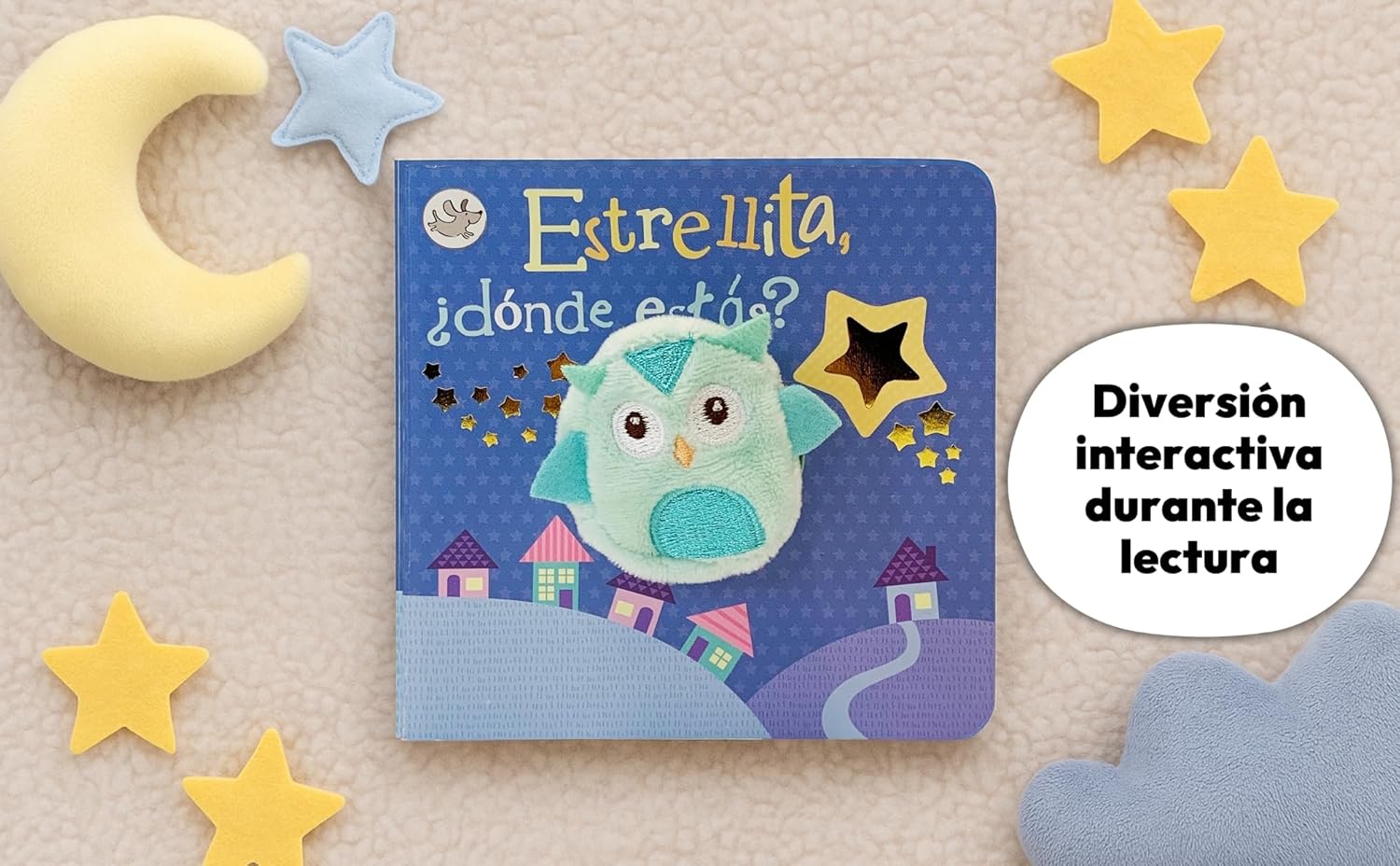 Estrellita, ¿dónde estás? / Twinkle, Twinkle, Little Star Finger Puppet Book (Spanish Edition)