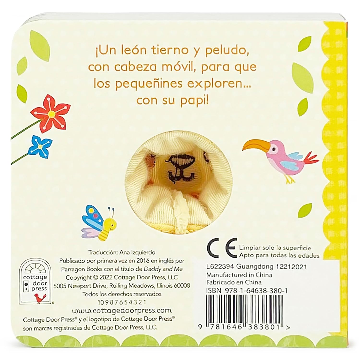 Daddy And Me / Papi y Yo Spanish Language Children's Finger Puppet Board Book, Ages 1-4 (en español) (Spanish Edition)