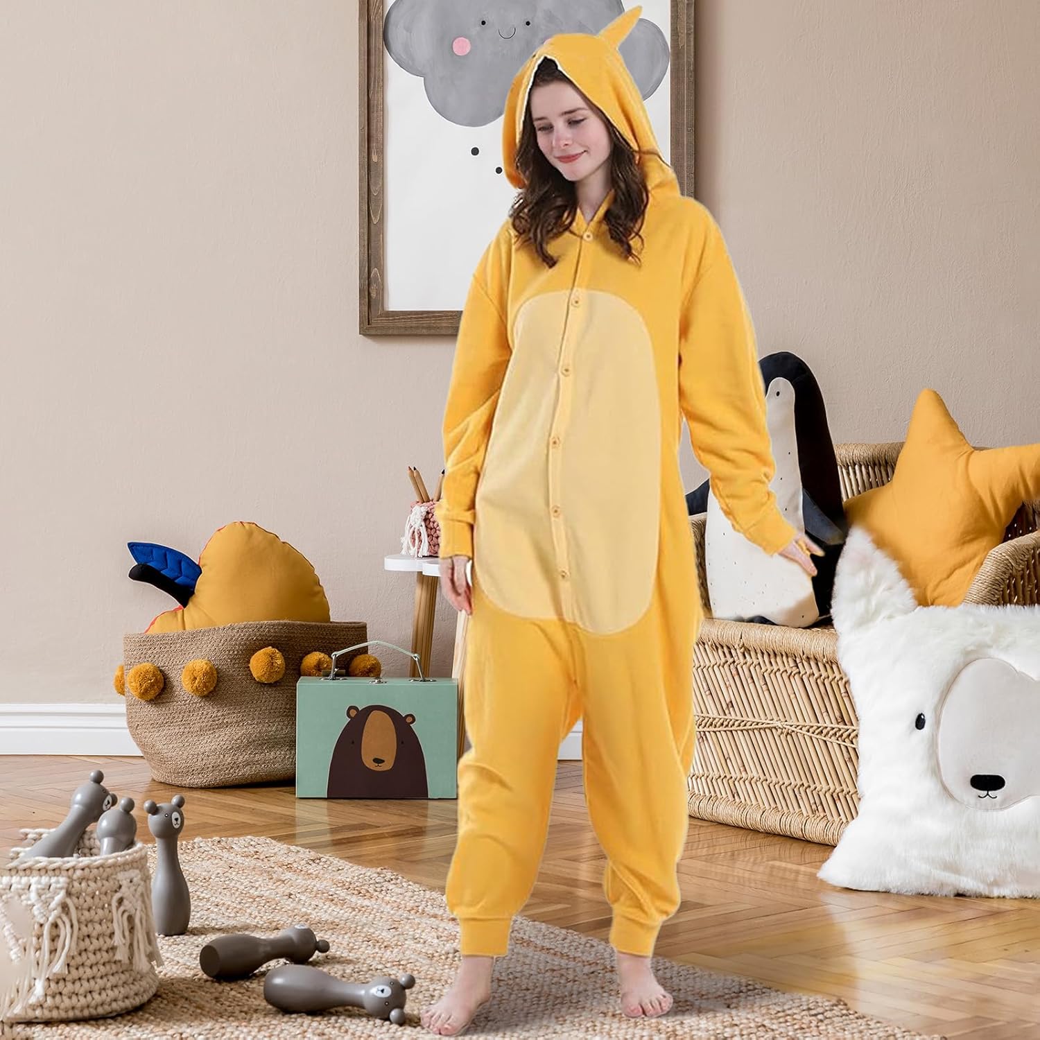 Pigmiss Unisex Dragon Animal Pajamas Adult Cute Jumpsuit Costume Onesie Sleepwear Halloween Cosplay